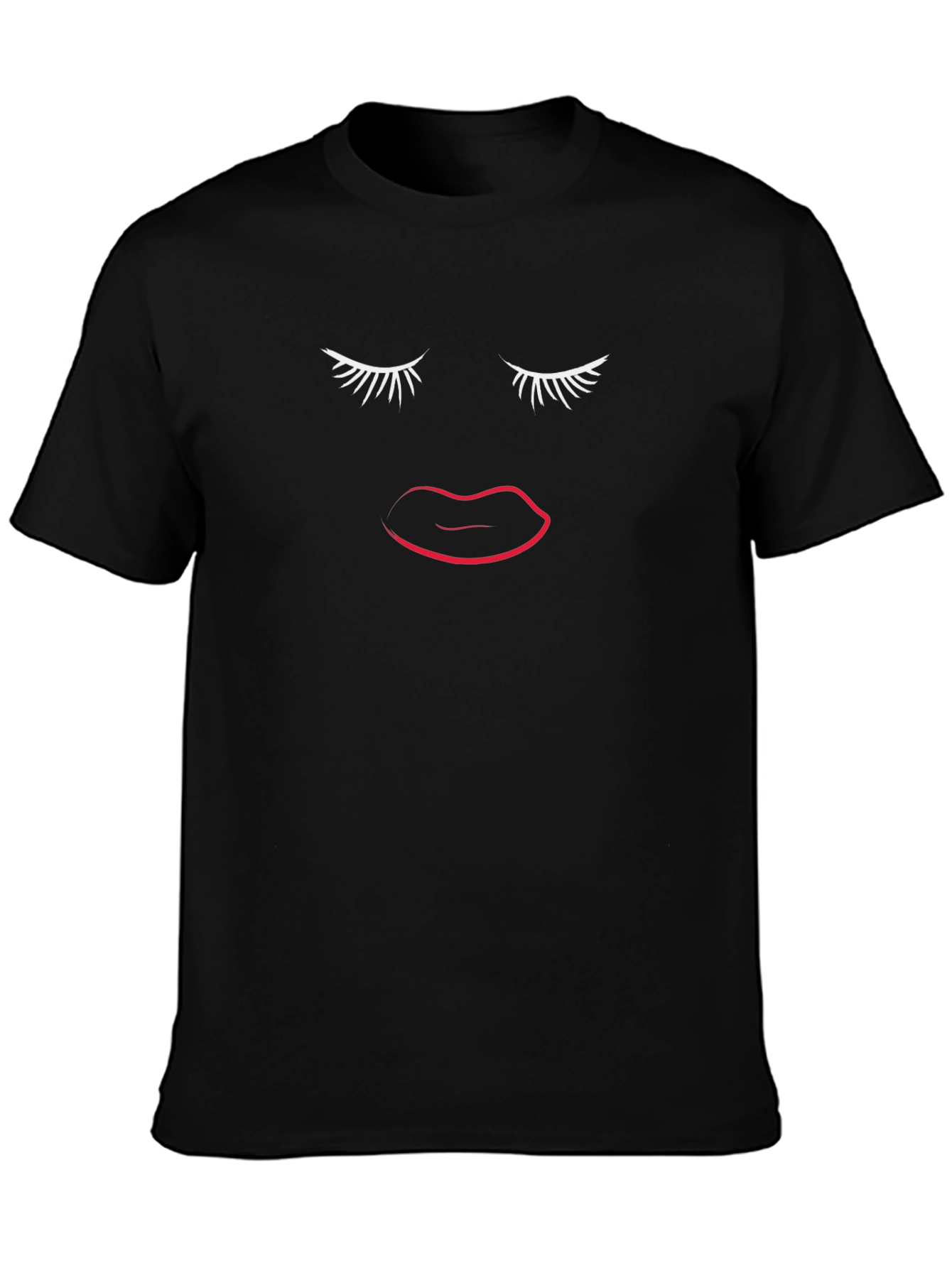 Glam Face Graphic Tee - Stylish Unisex T-Shirt