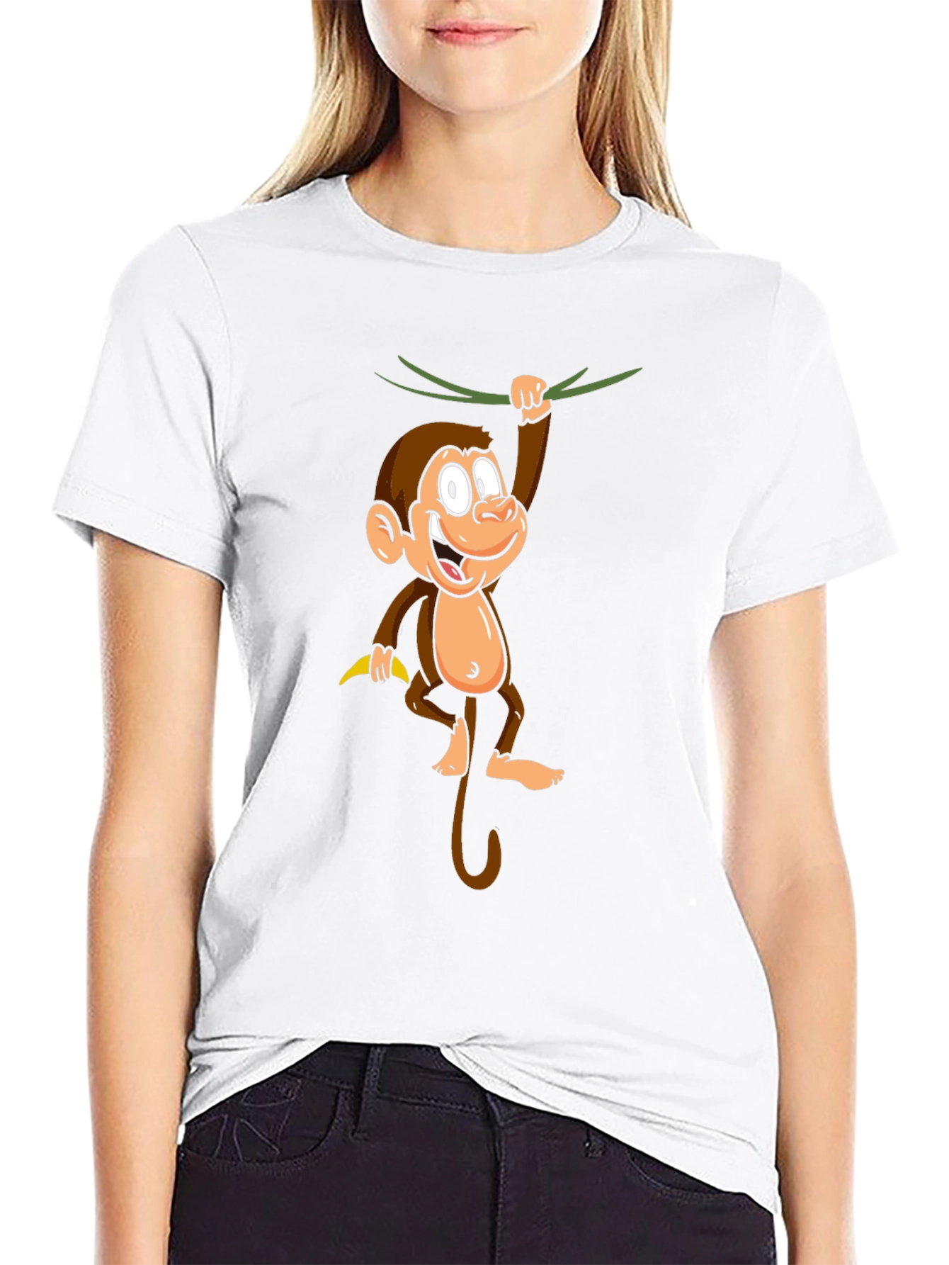 Monkey Graphic Tee - Fun Casual Style