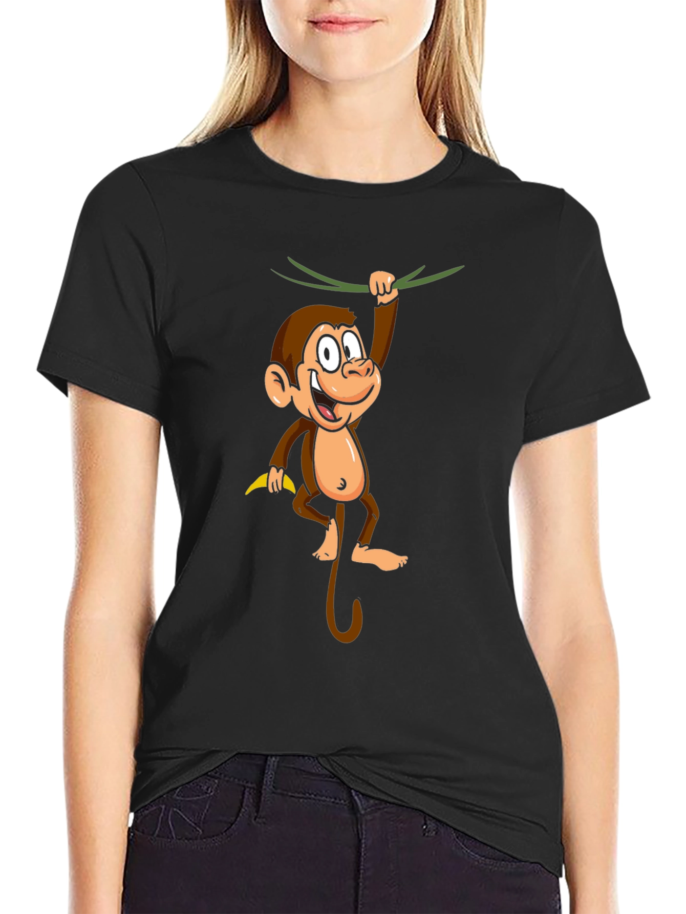 Monkey Graphic Tee - Fun Casual Style