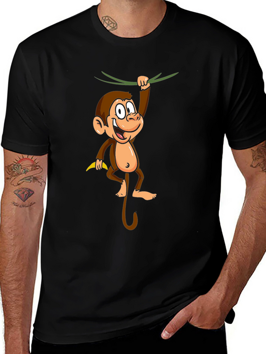 Monkey Graphic Tee - Fun Casual Style