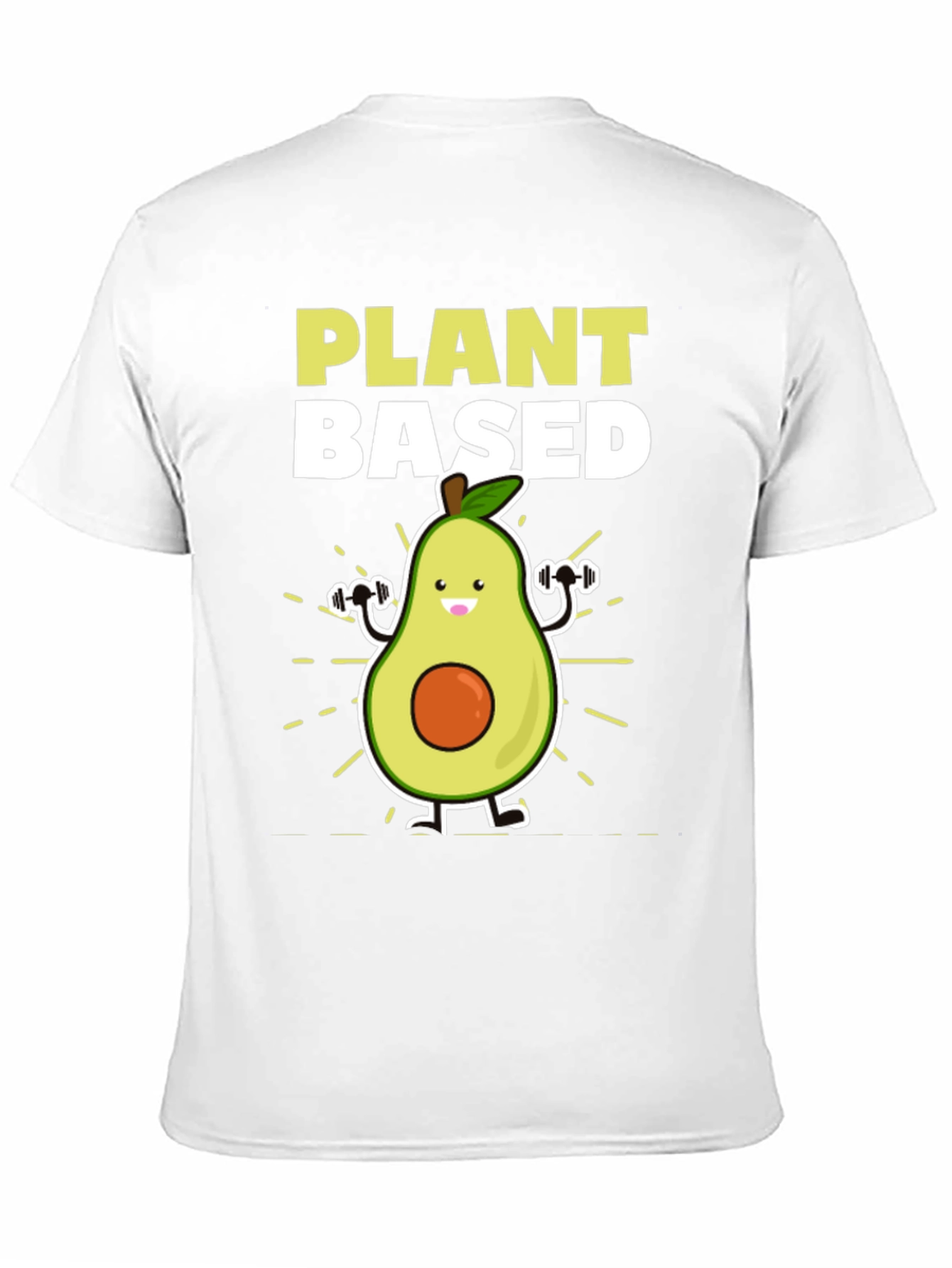 Plant Based Avocado Gym T-Shirt