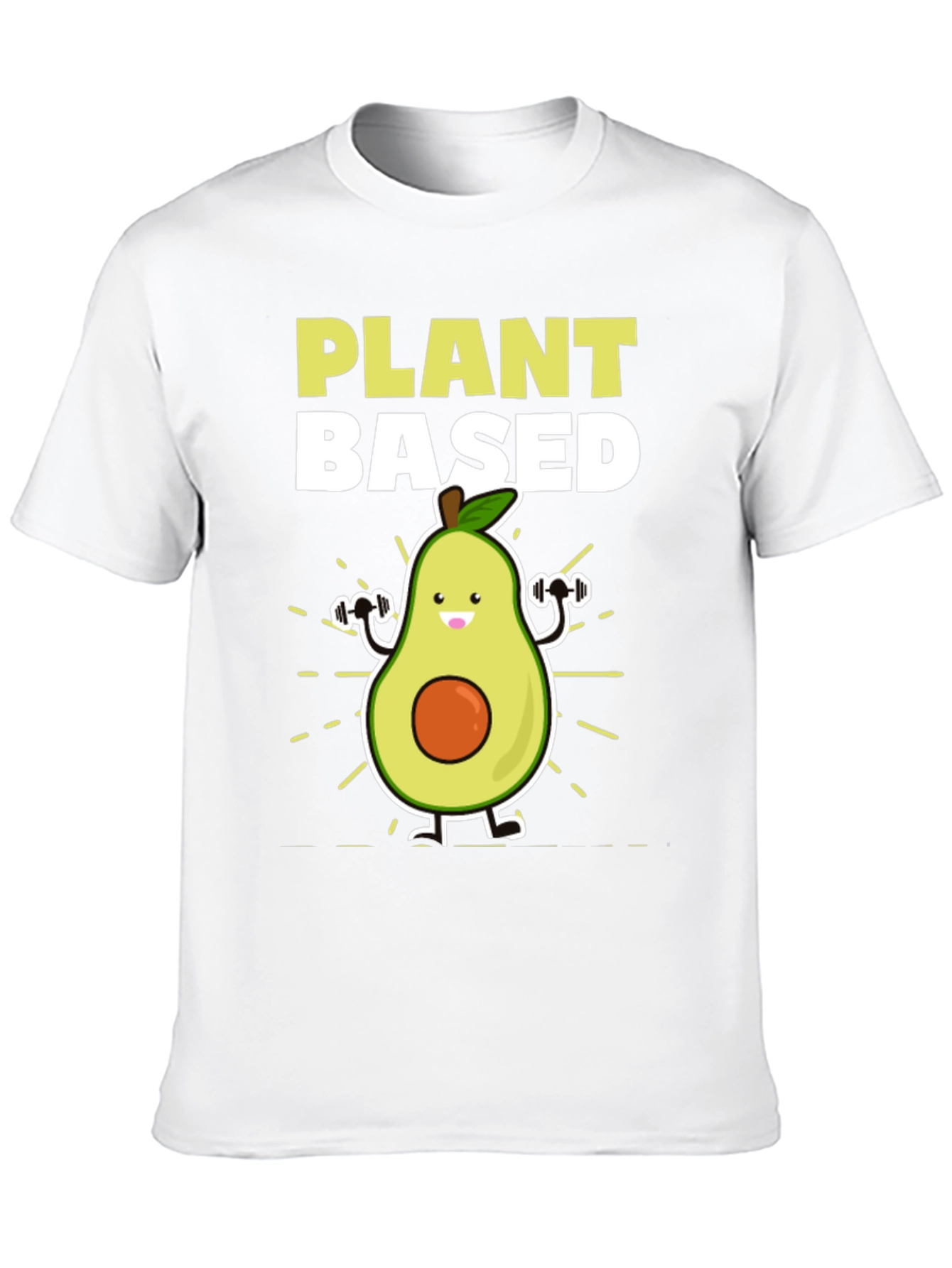 Plant Based Avocado Gym T-Shirt