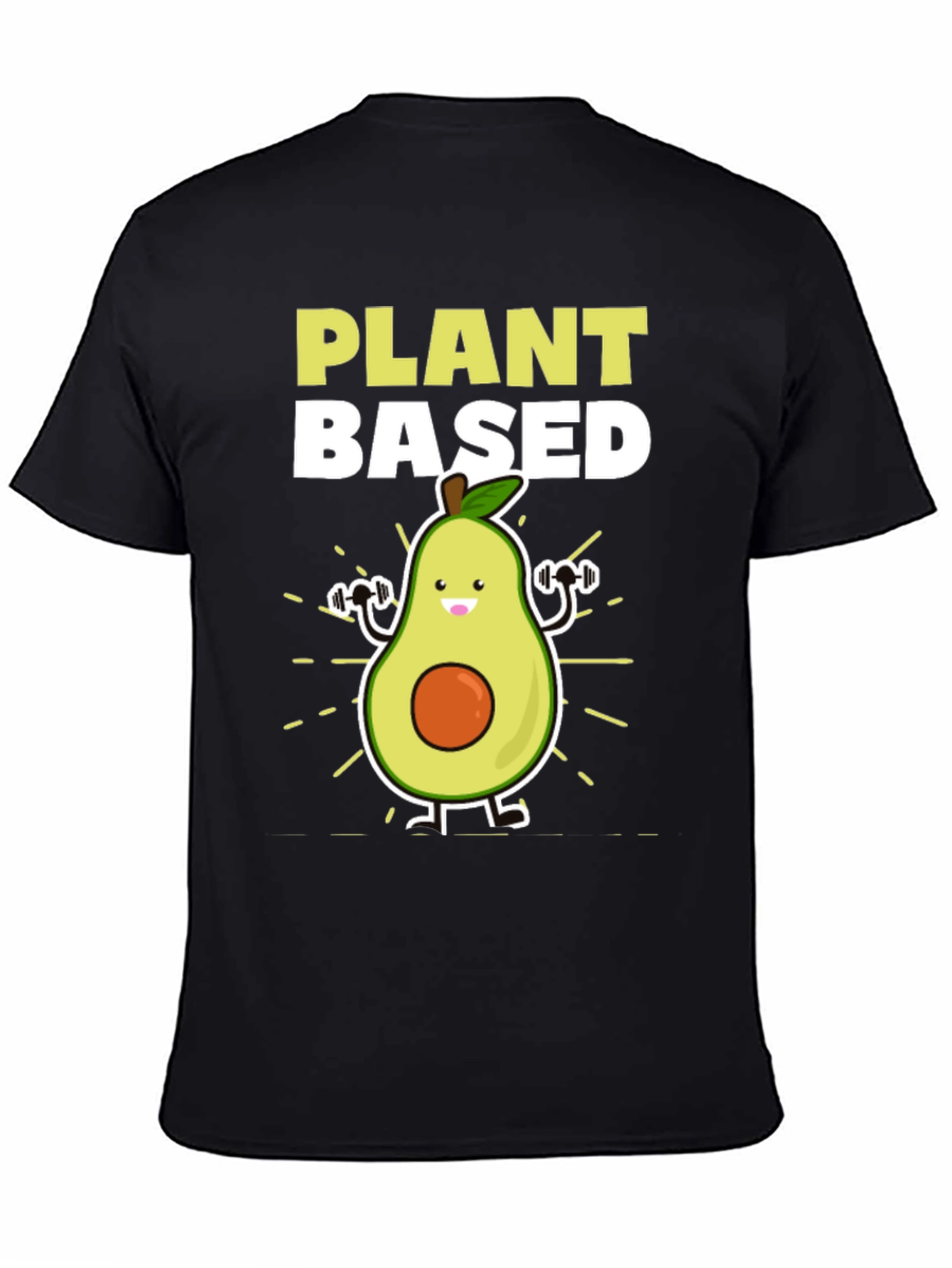 Plant Based Avocado Gym T-Shirt