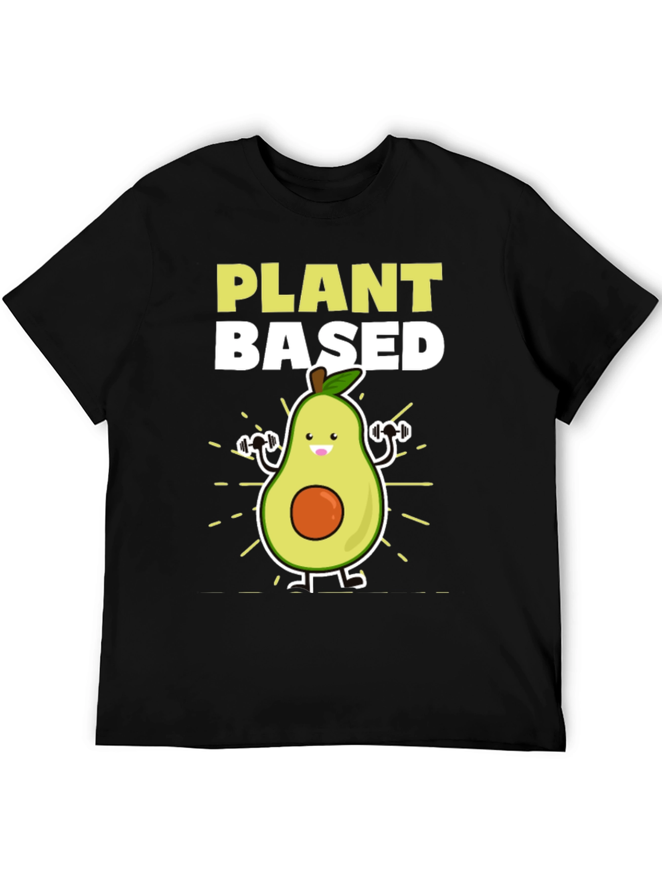 Plant Based Avocado Gym T-Shirt