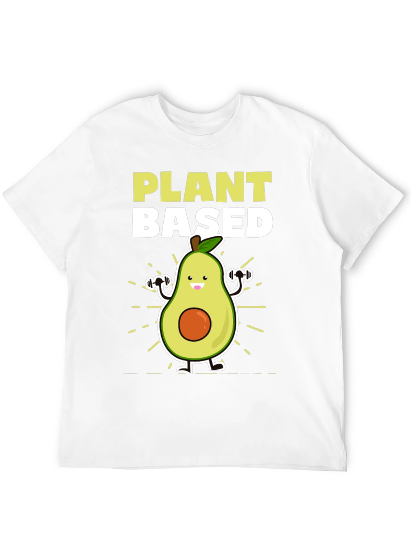 Plant Based Avocado Gym T-Shirt