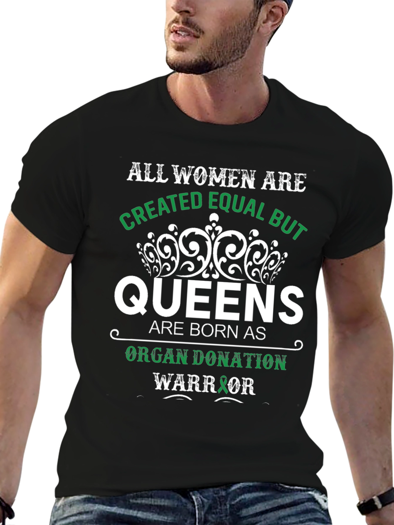 All Women Queens Organ Donation Warrior T-Shirt