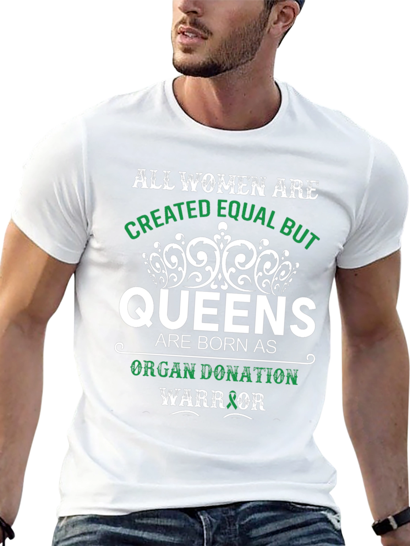 All Women Queens Organ Donation Warrior T-Shirt