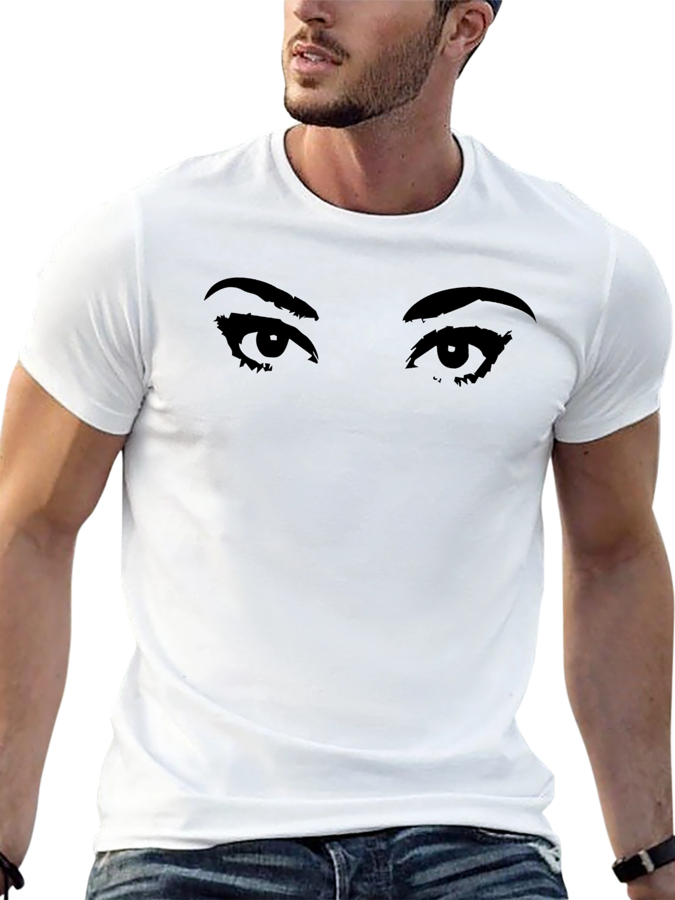 Eye See You - Black Graphic Tee