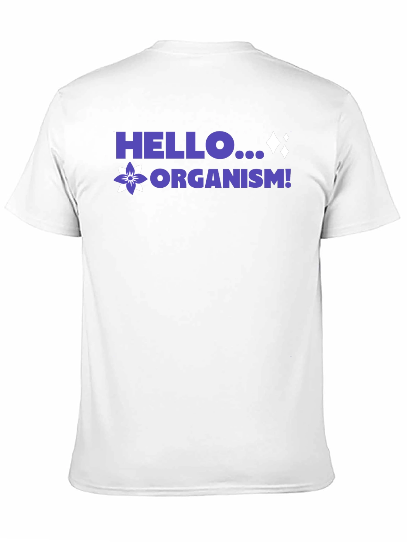 Hello Organism! Black Graphic Tee