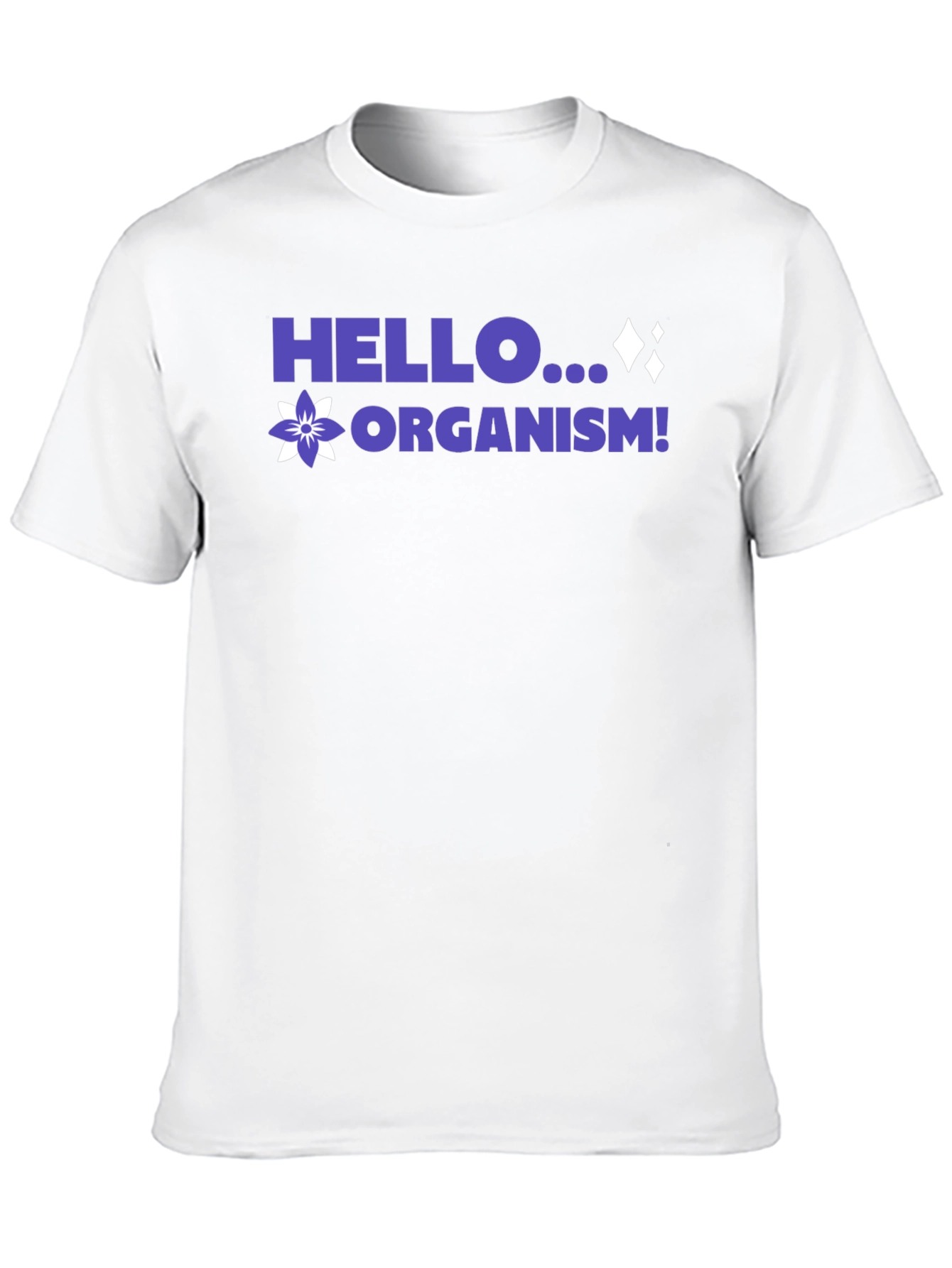 Hello Organism! Black Graphic Tee