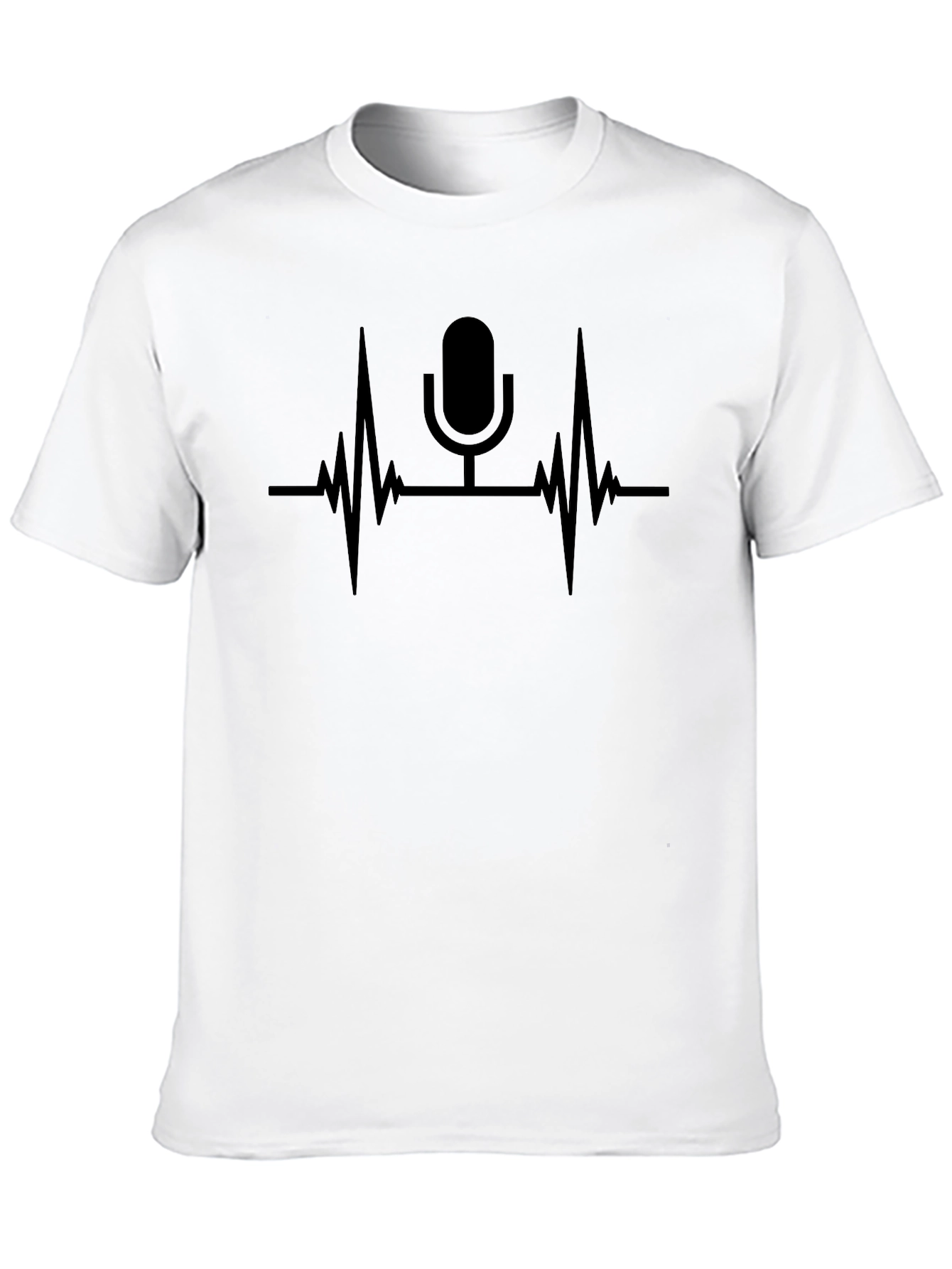 Podcast Heartbeat Graphic Tee