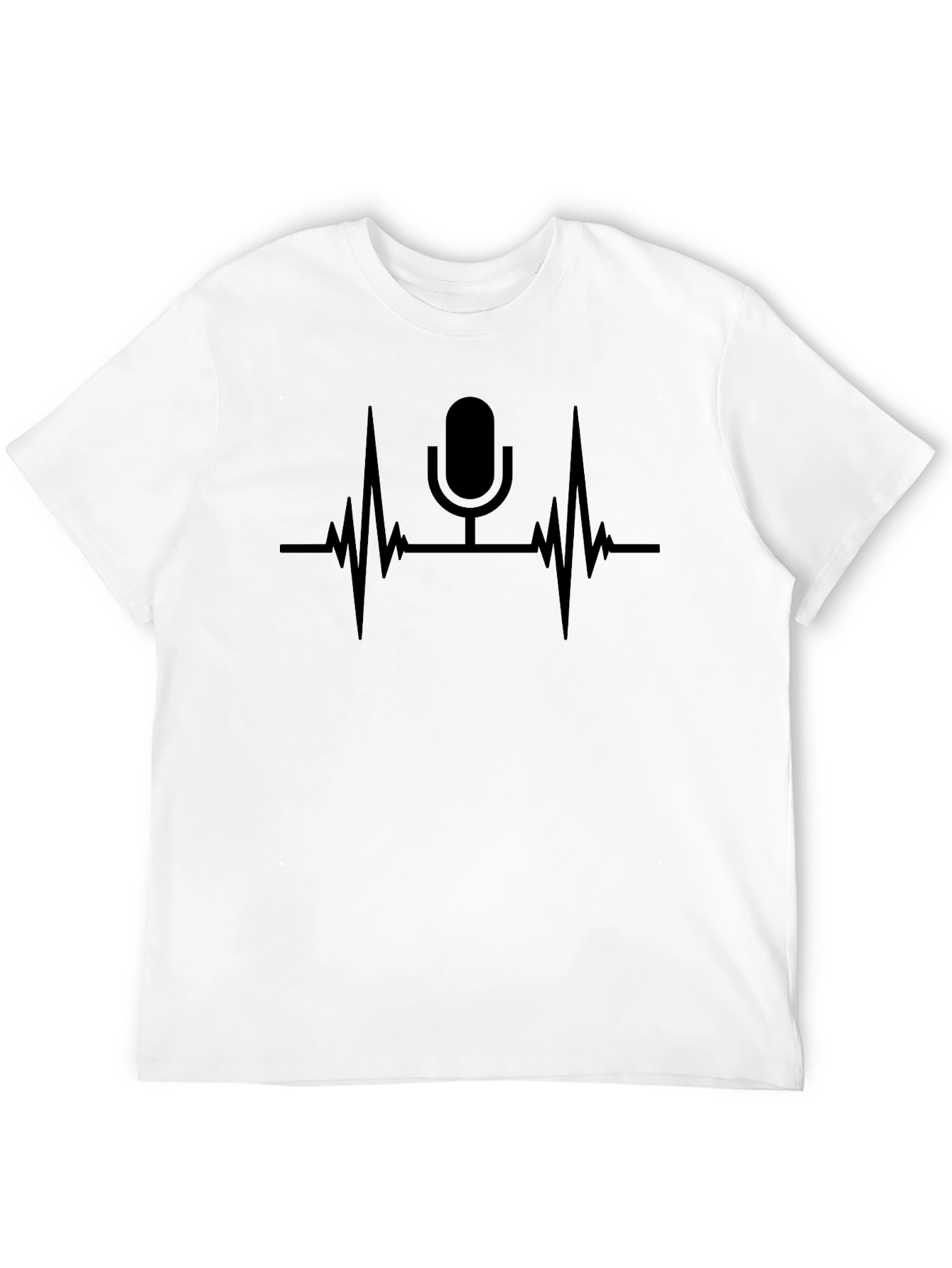 Podcast Heartbeat Graphic Tee