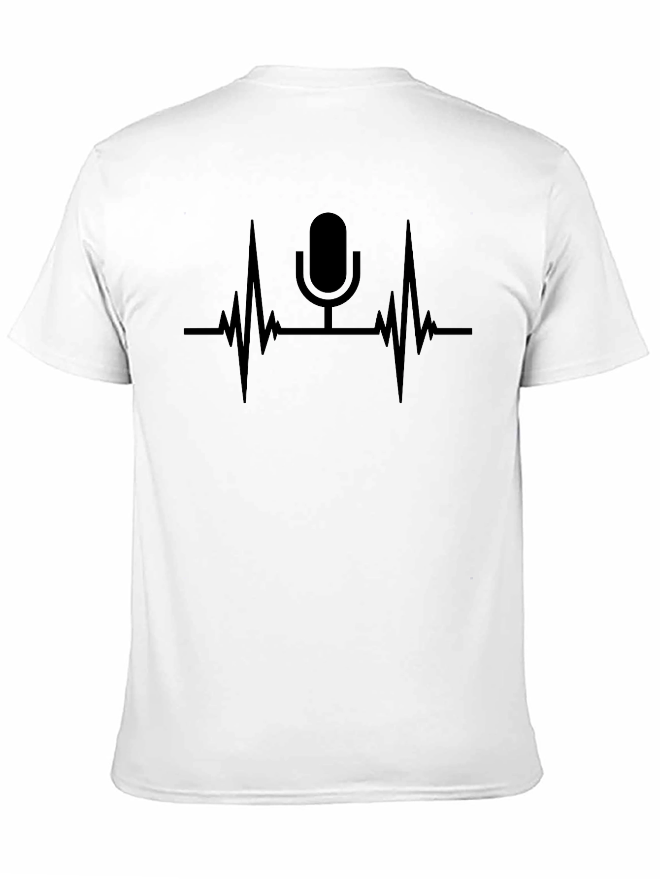 Podcast Heartbeat Graphic Tee