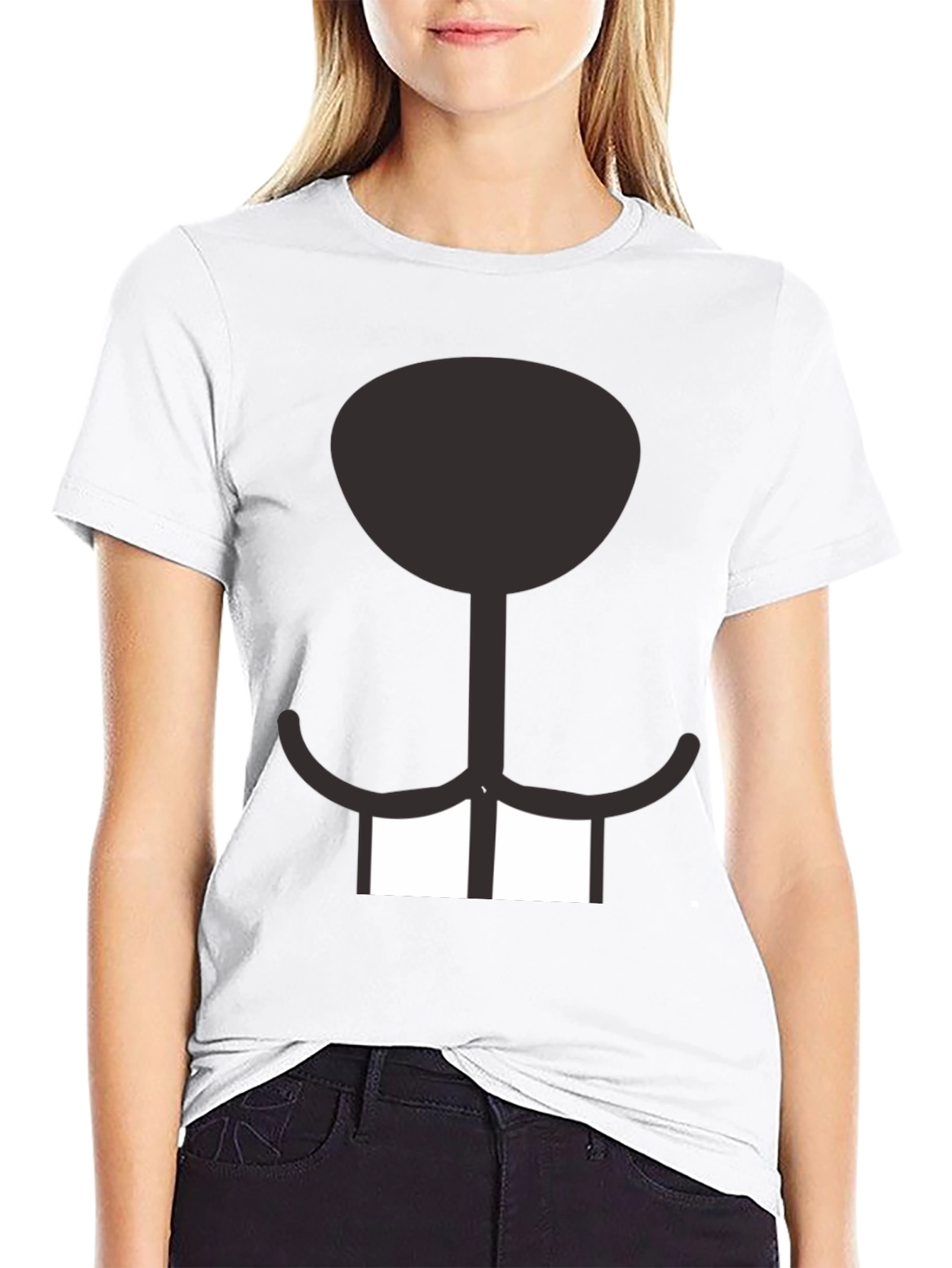 Funny Beaver Teeth Graphic Tee - Novelty Cartoon T-Shirt