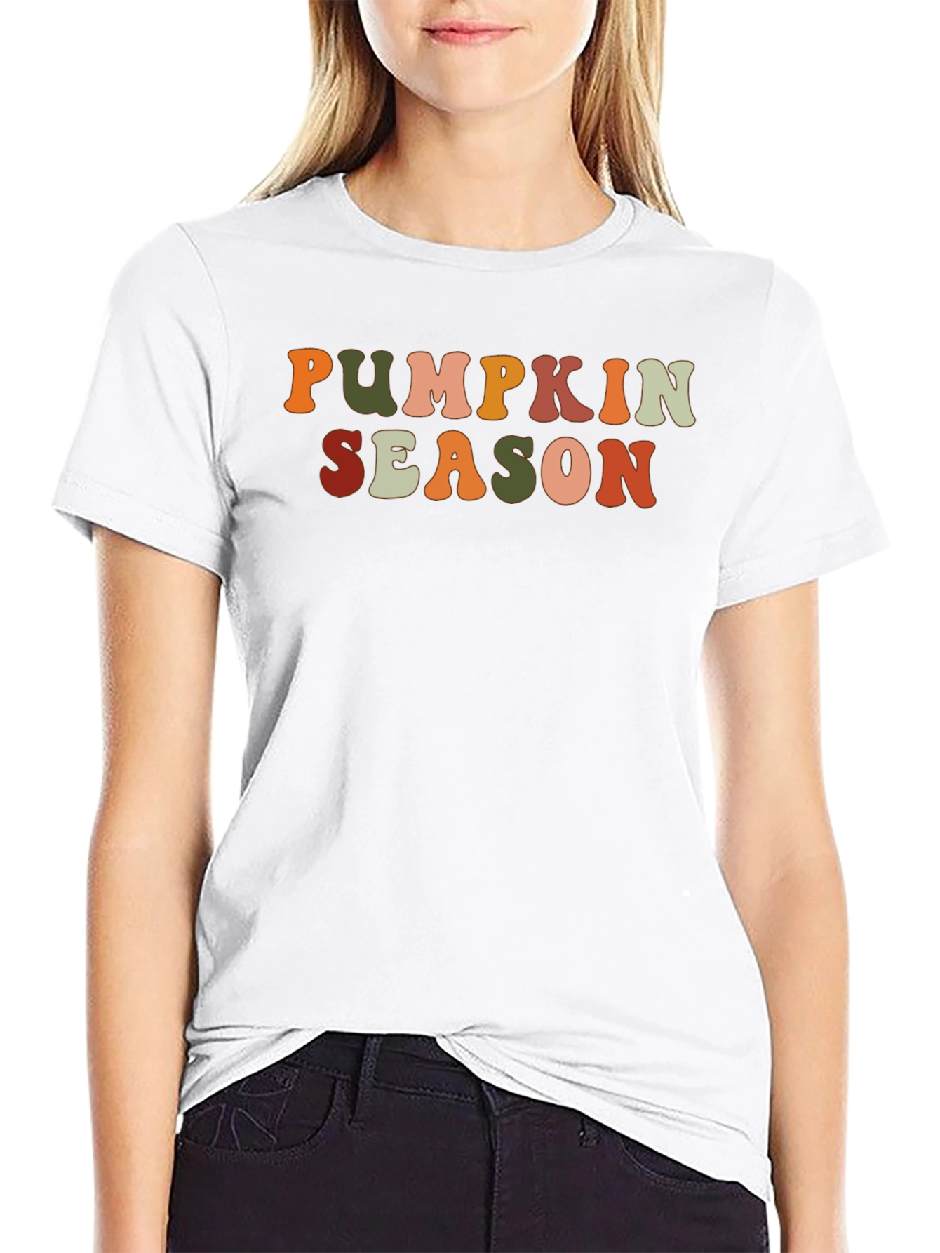 Pumpkin Season Retro Graphic Tee - Fall Fashion