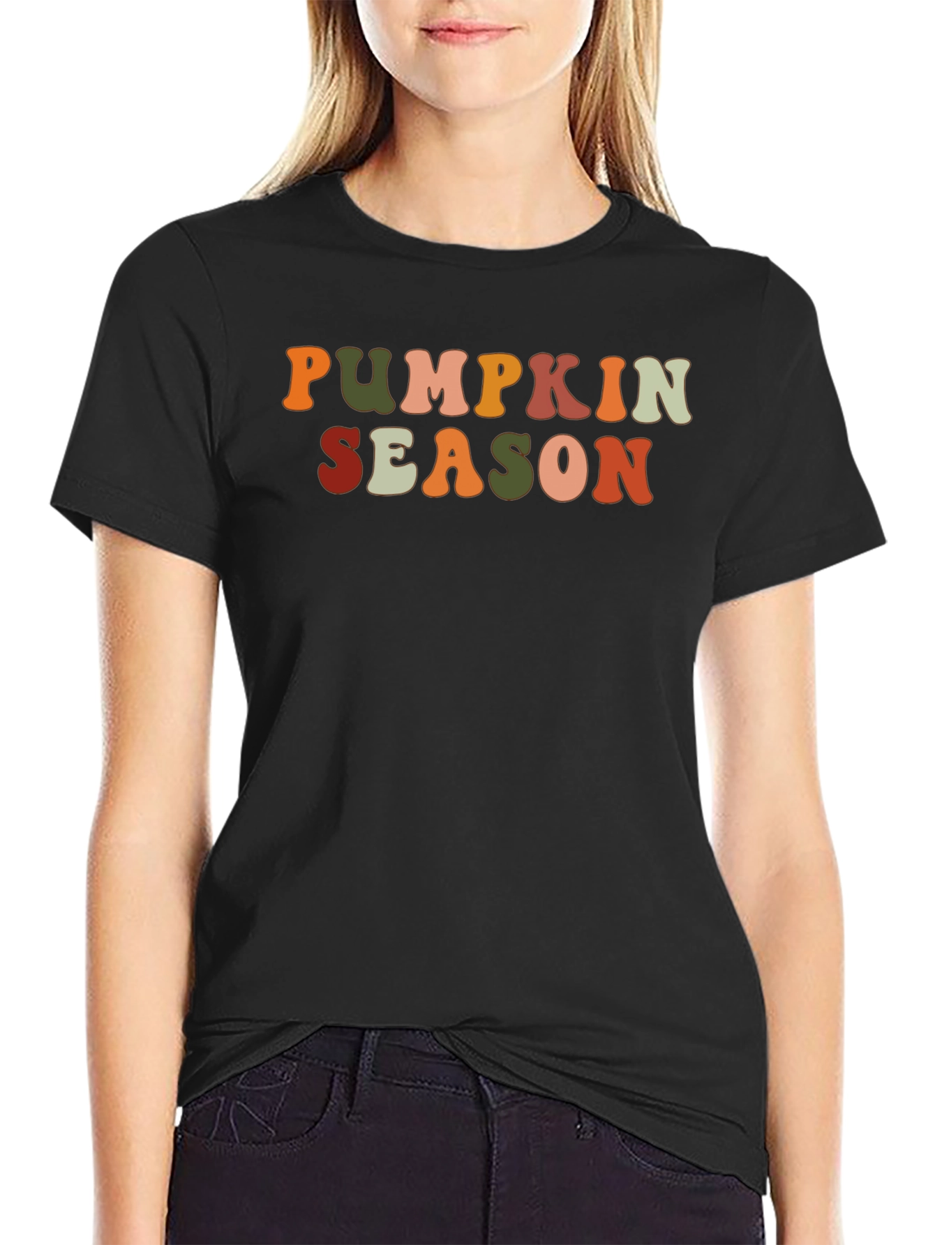 Pumpkin Season Retro Graphic Tee - Fall Fashion