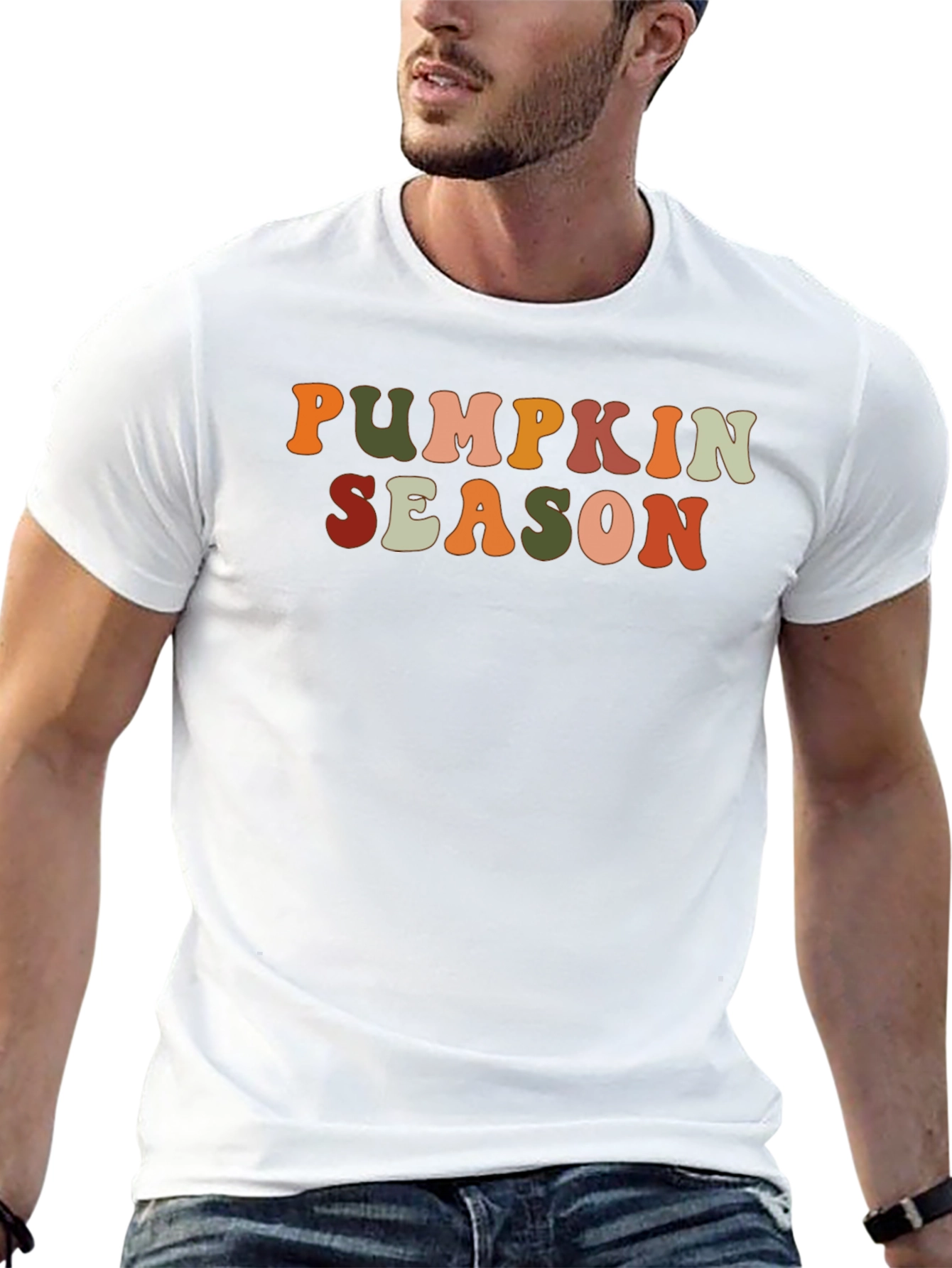 Pumpkin Season Retro Graphic Tee - Fall Fashion