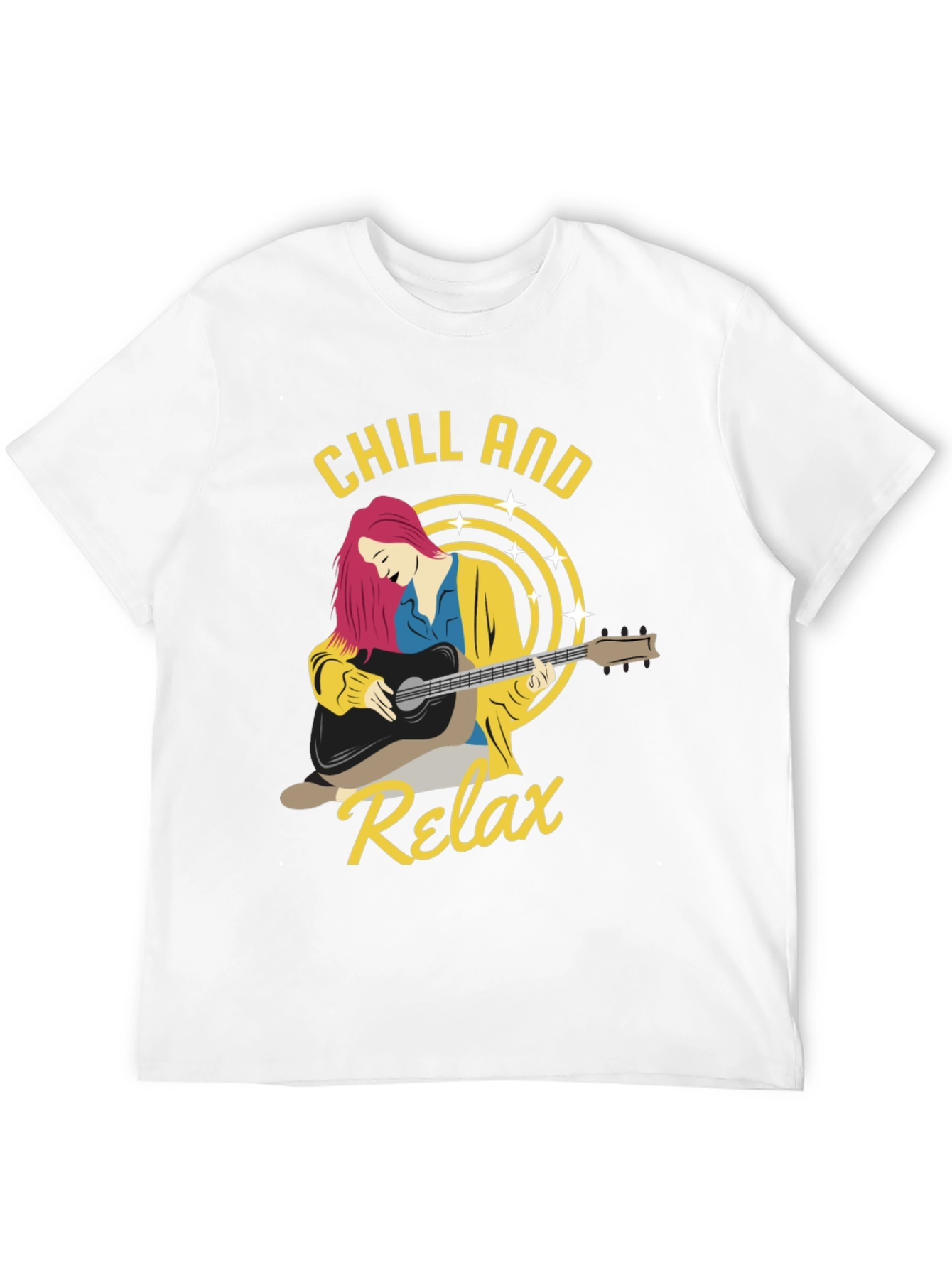 Chill and Relax Graphic T-Shirt - Stylish Comfort