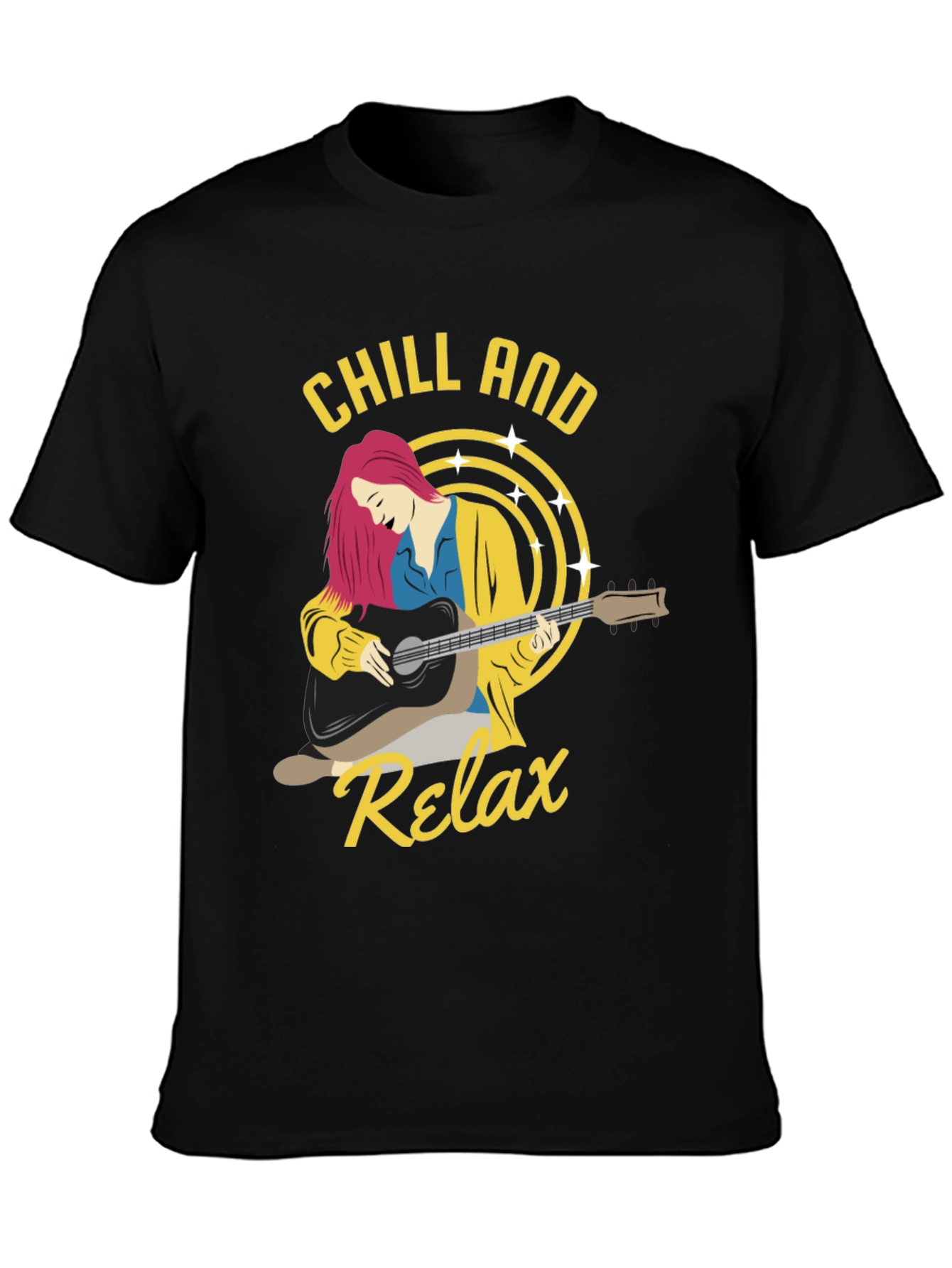 Chill and Relax Graphic T-Shirt - Stylish Comfort