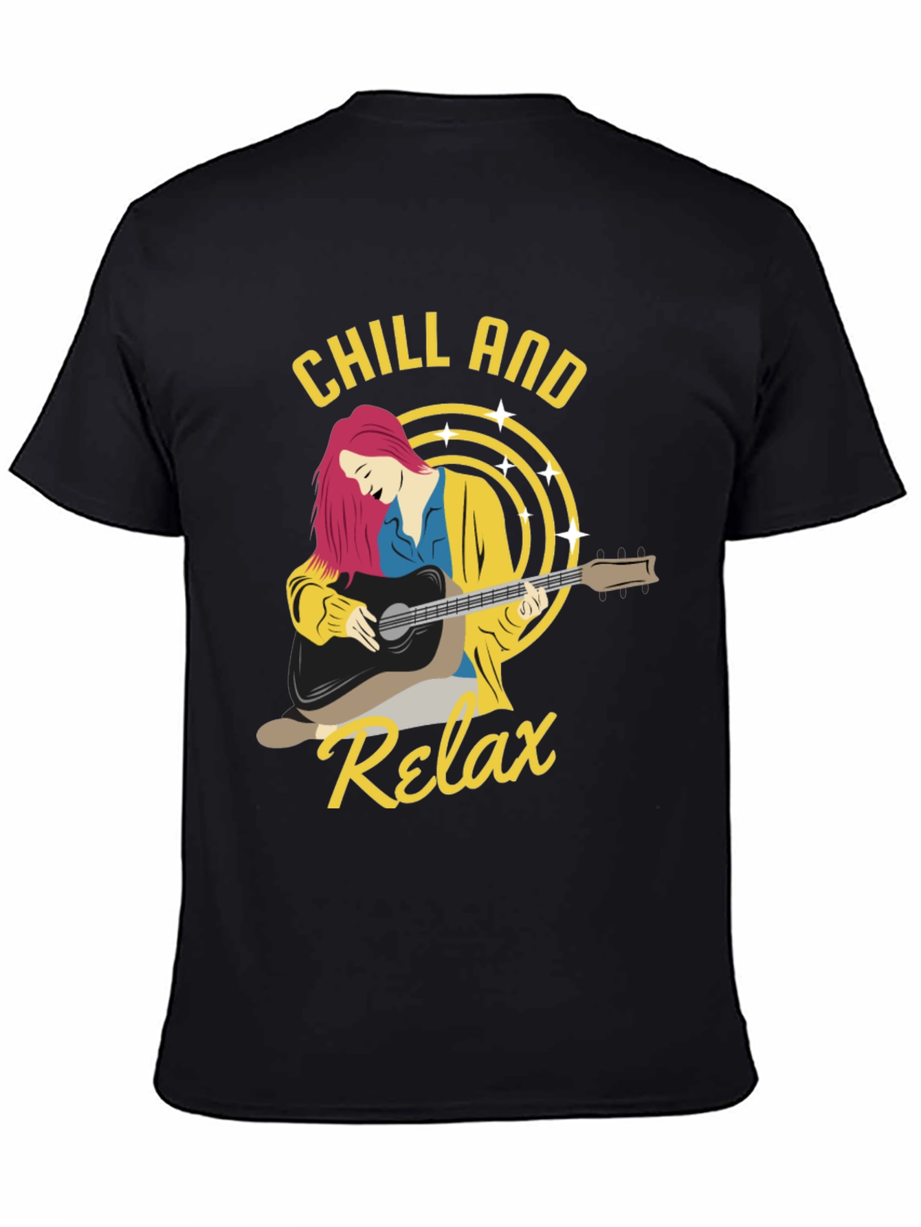 Chill and Relax Graphic T-Shirt - Stylish Comfort