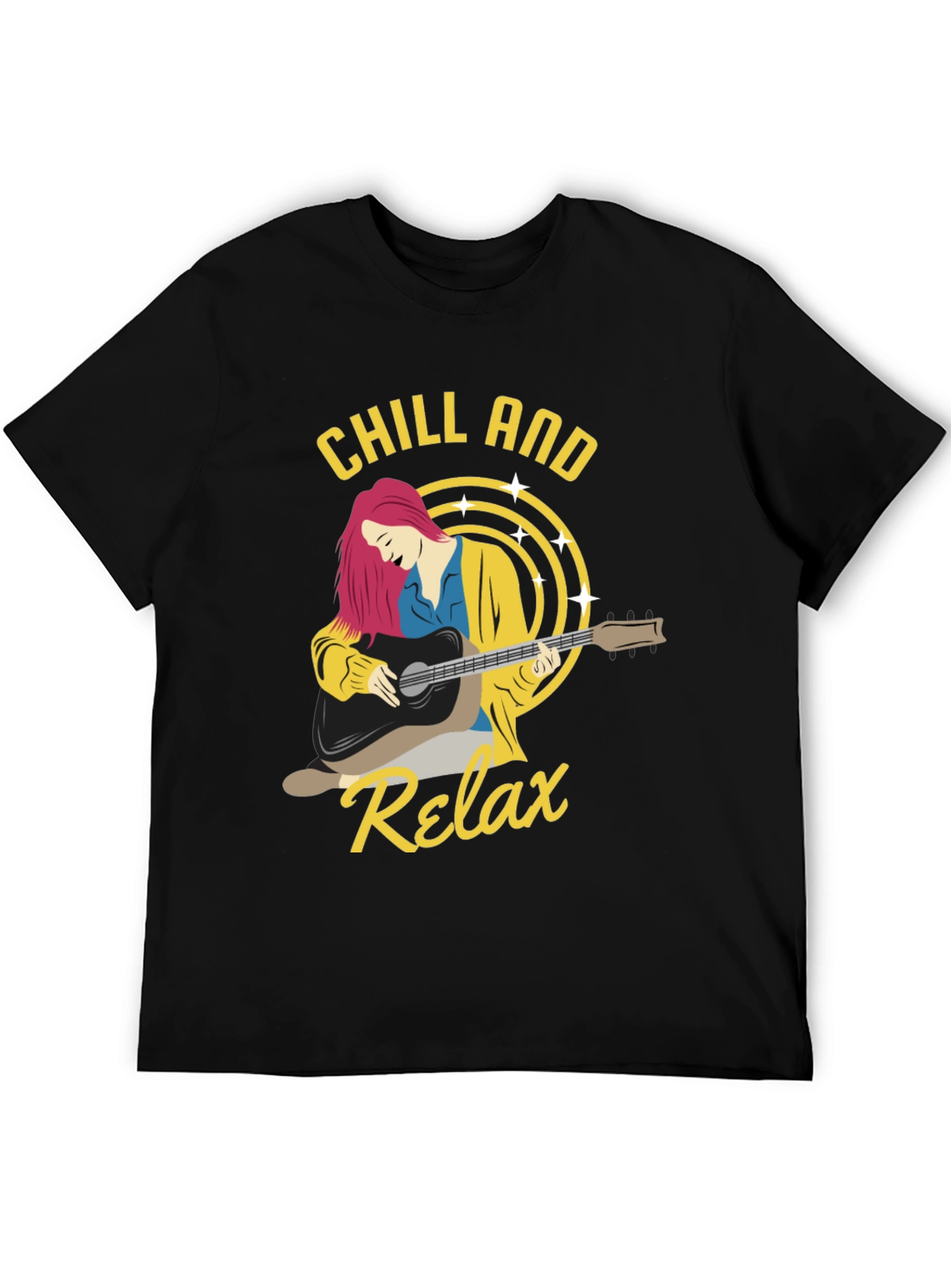 Chill and Relax Graphic T-Shirt - Stylish Comfort