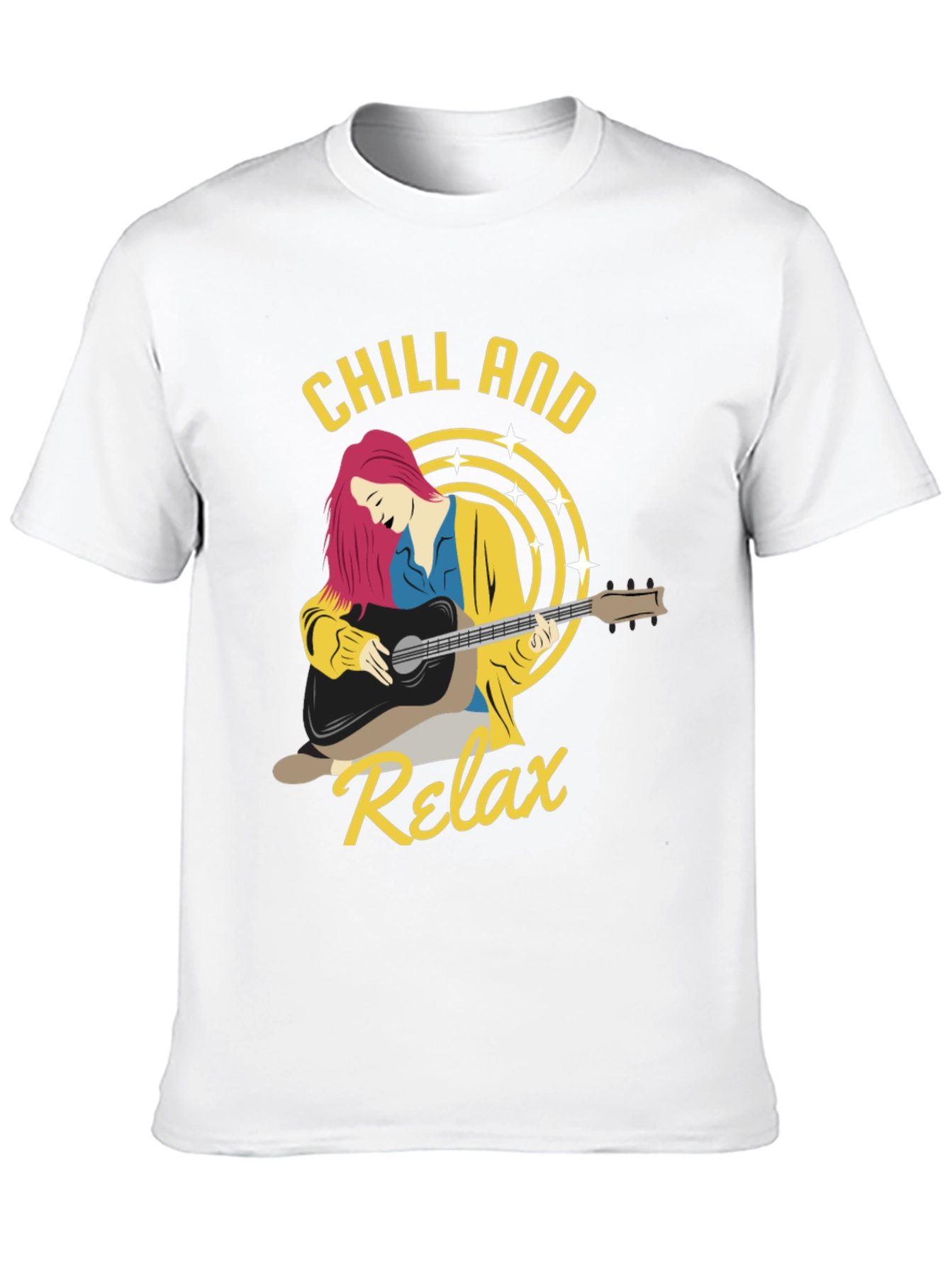 Chill and Relax Graphic T-Shirt - Stylish Comfort