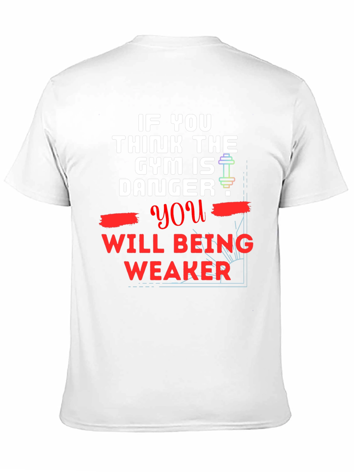 Gym Danger T-Shirt - Workout Motivation Tee
