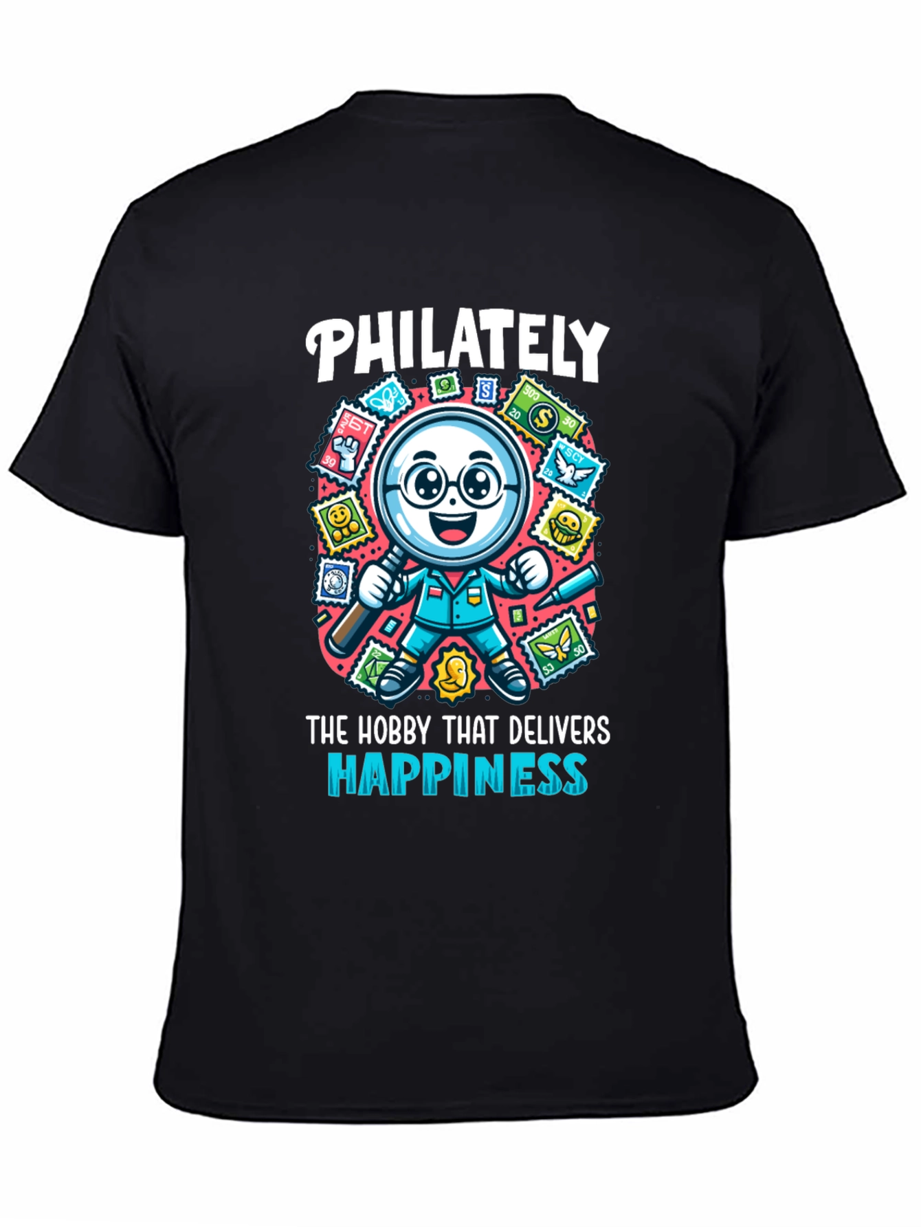 Philately Hobby T-Shirt - Stamp Collecting Apparel