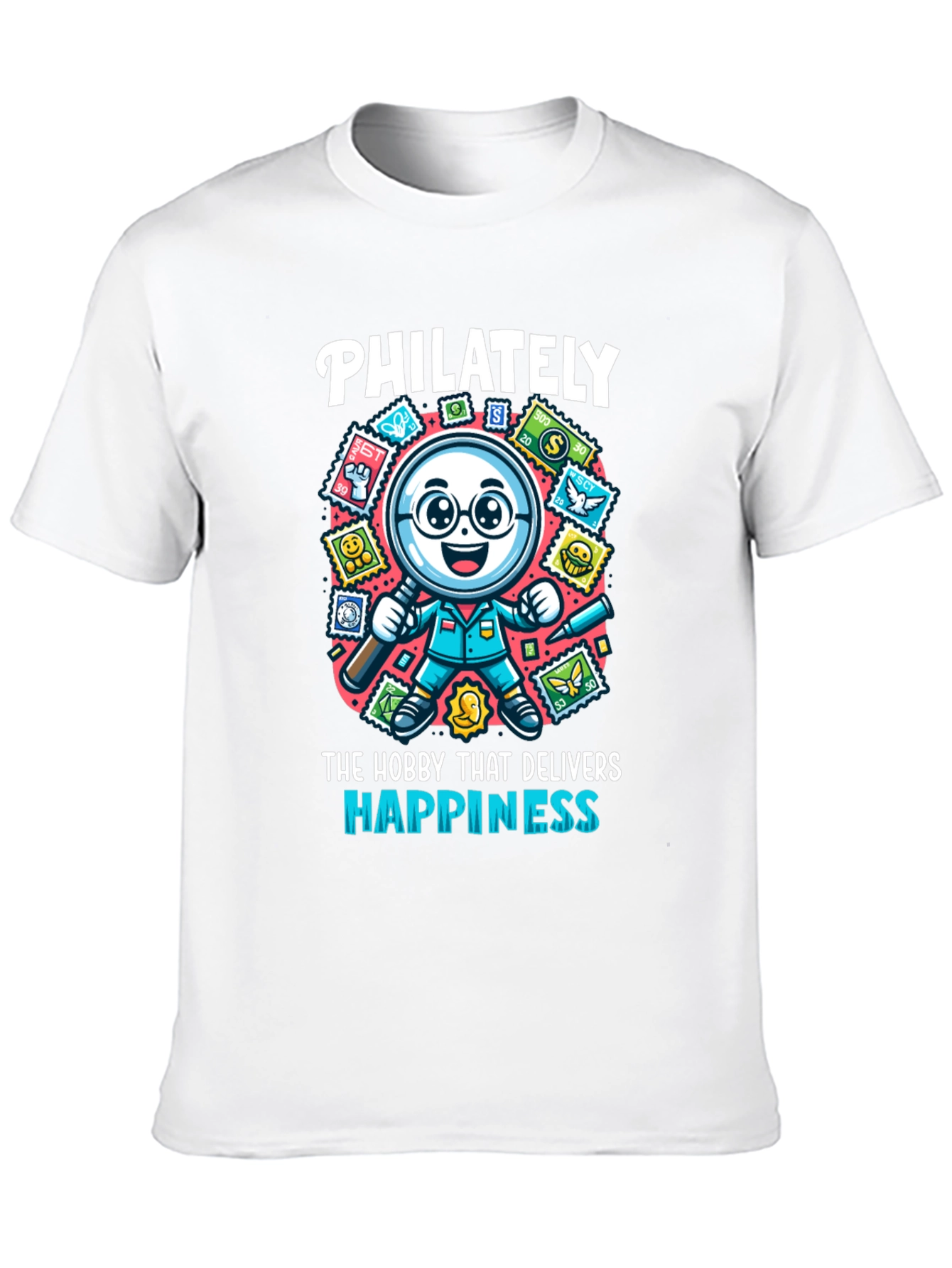 Philately Hobby T-Shirt - Stamp Collecting Apparel