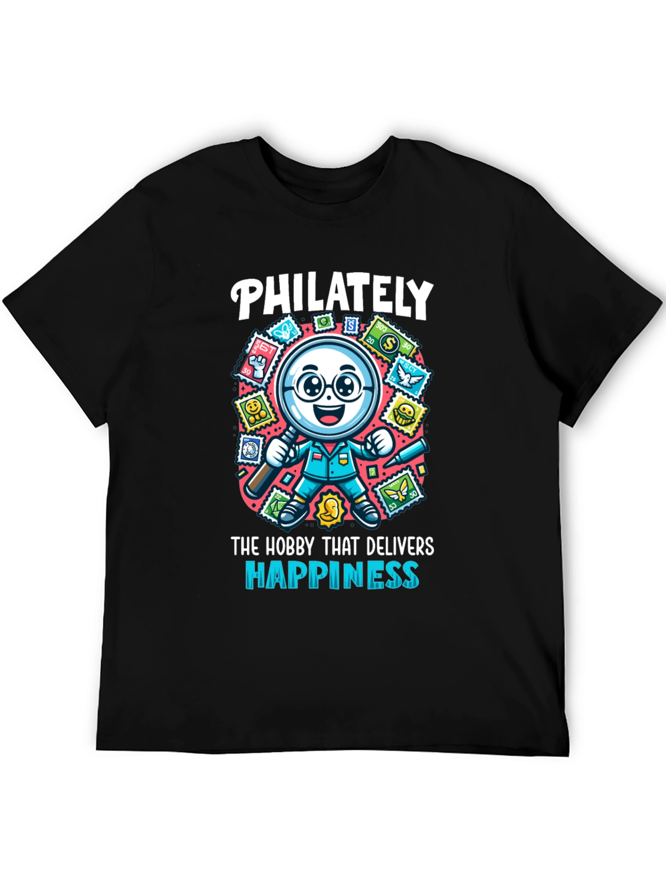 Philately Hobby T-Shirt - Stamp Collecting Apparel