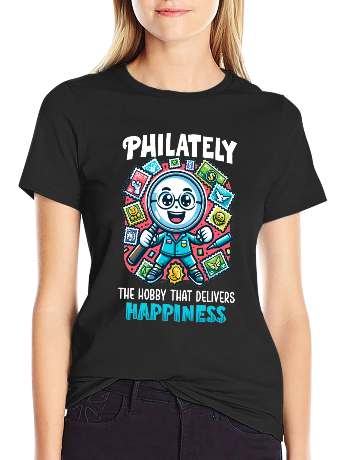 Philately Hobby T-Shirt - Stamp Collecting Apparel