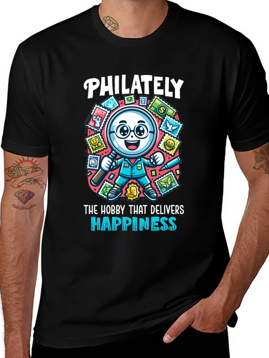 Philately Hobby T-Shirt - Stamp Collecting Apparel