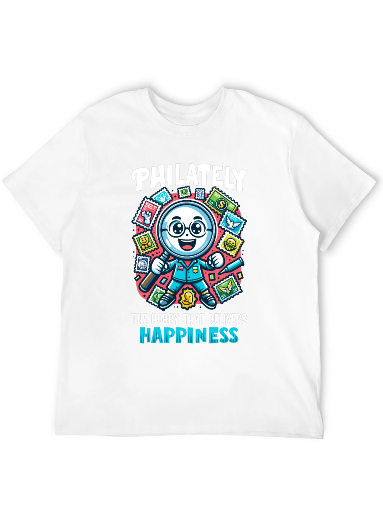 Philately Hobby T-Shirt - Stamp Collecting Apparel