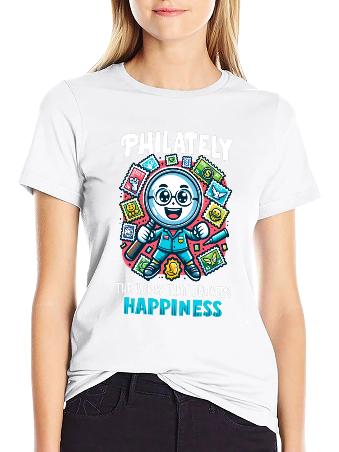 Philately Hobby T-Shirt - Stamp Collecting Apparel
