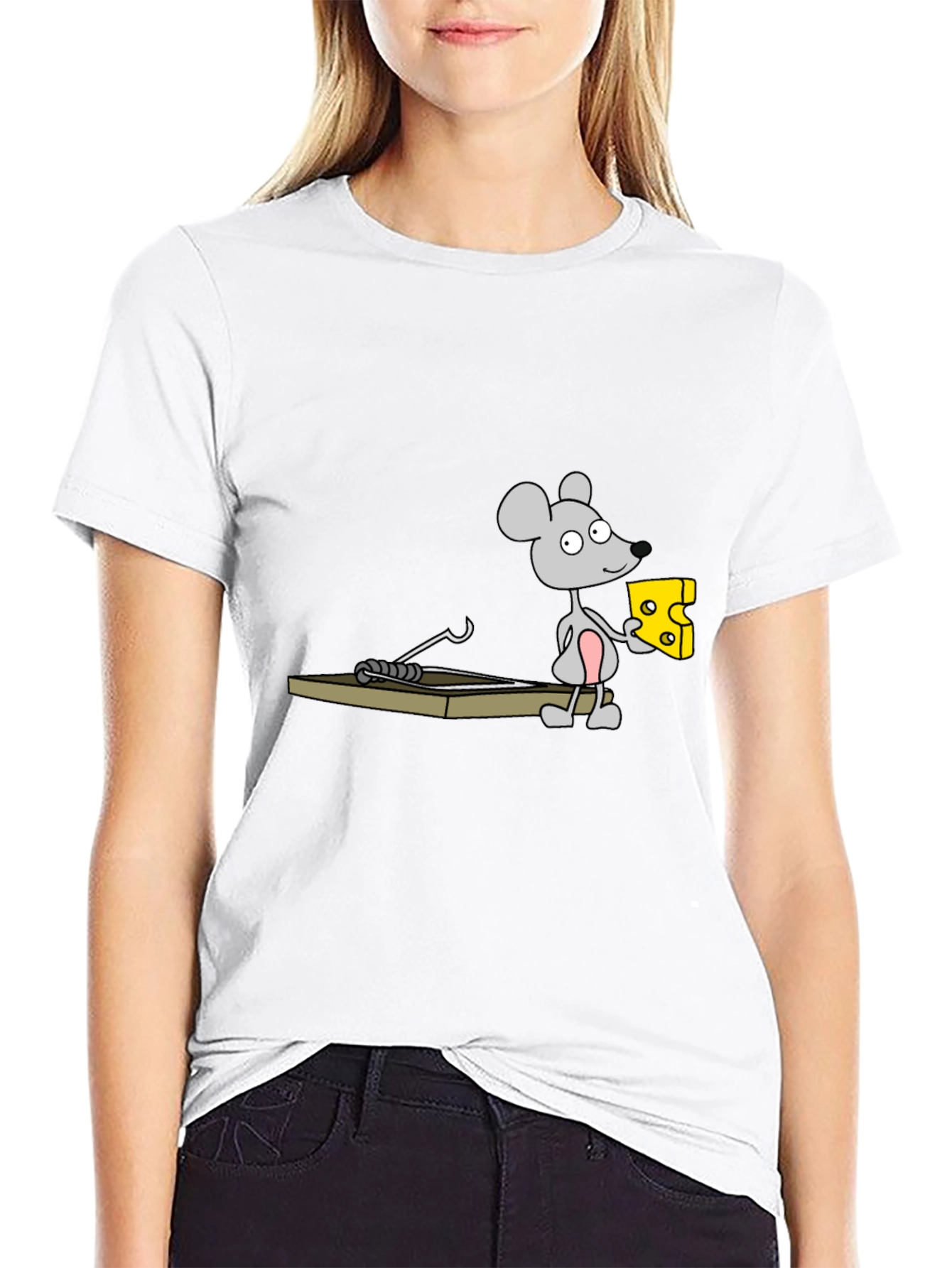 Cartoon Mouse Trap T-Shirt