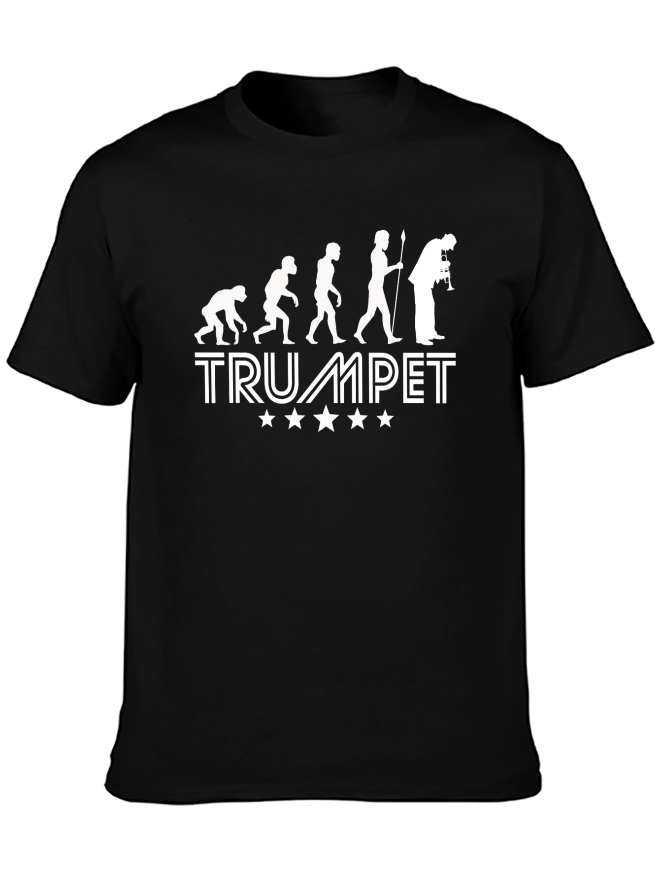 Trumpet Evolution Graphic T-Shirt