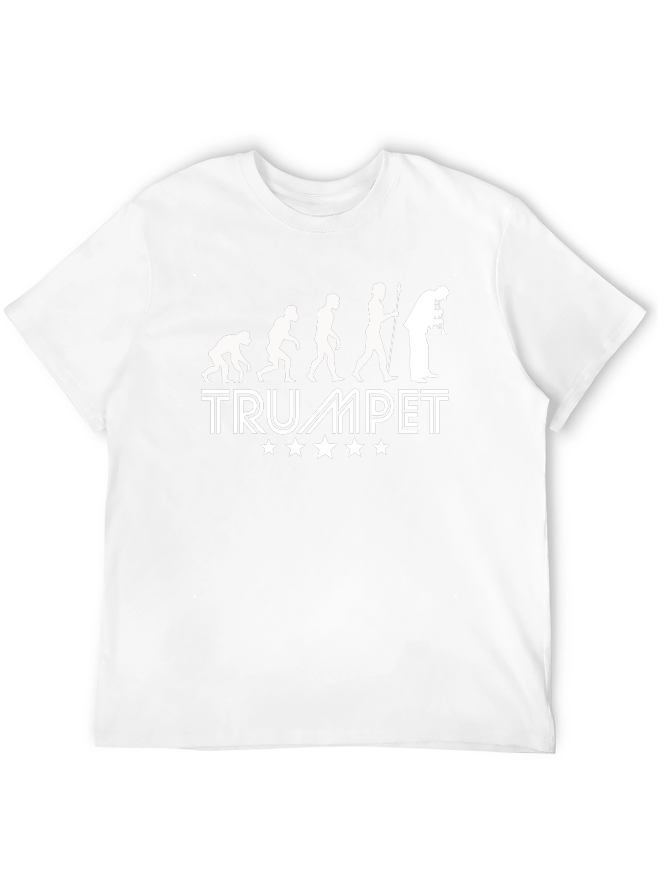 Trumpet Evolution Graphic T-Shirt