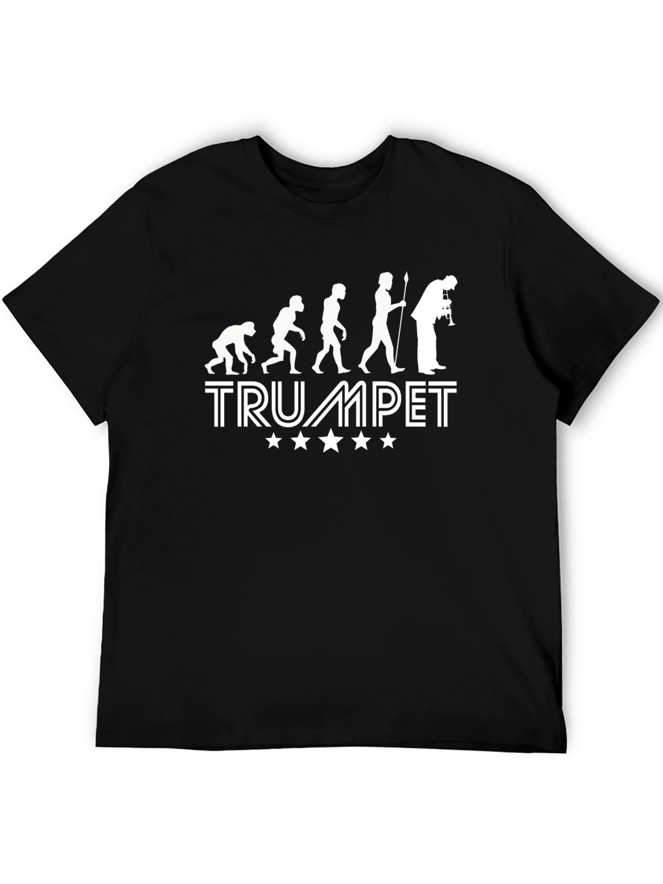 Trumpet Evolution Graphic T-Shirt
