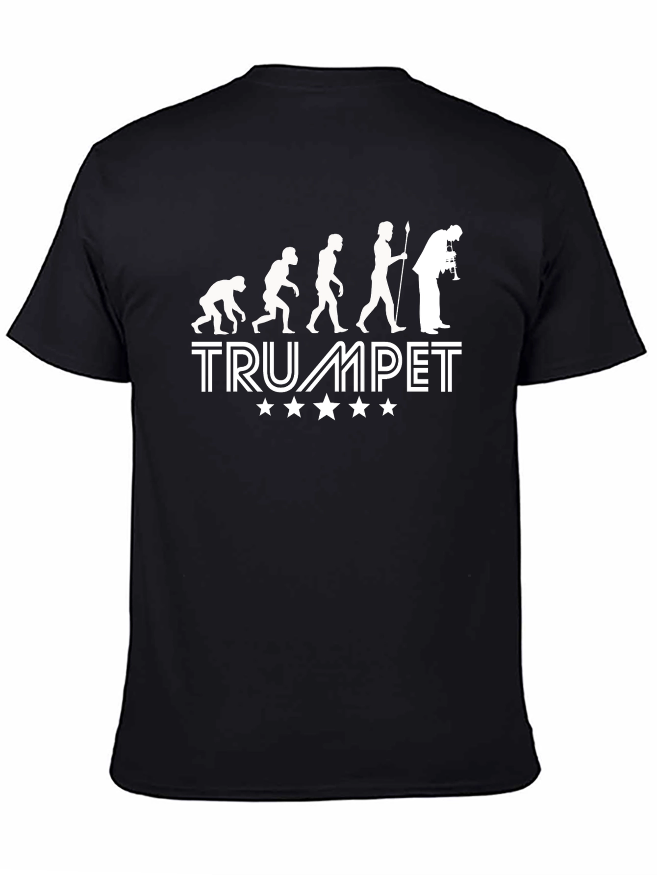Trumpet Evolution Graphic T-Shirt