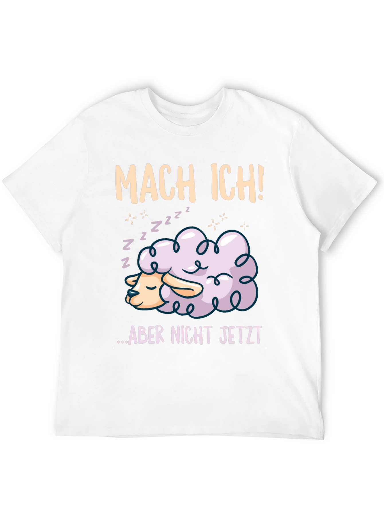 Mach Ich! T-Shirt - Sleeping Sheep Design