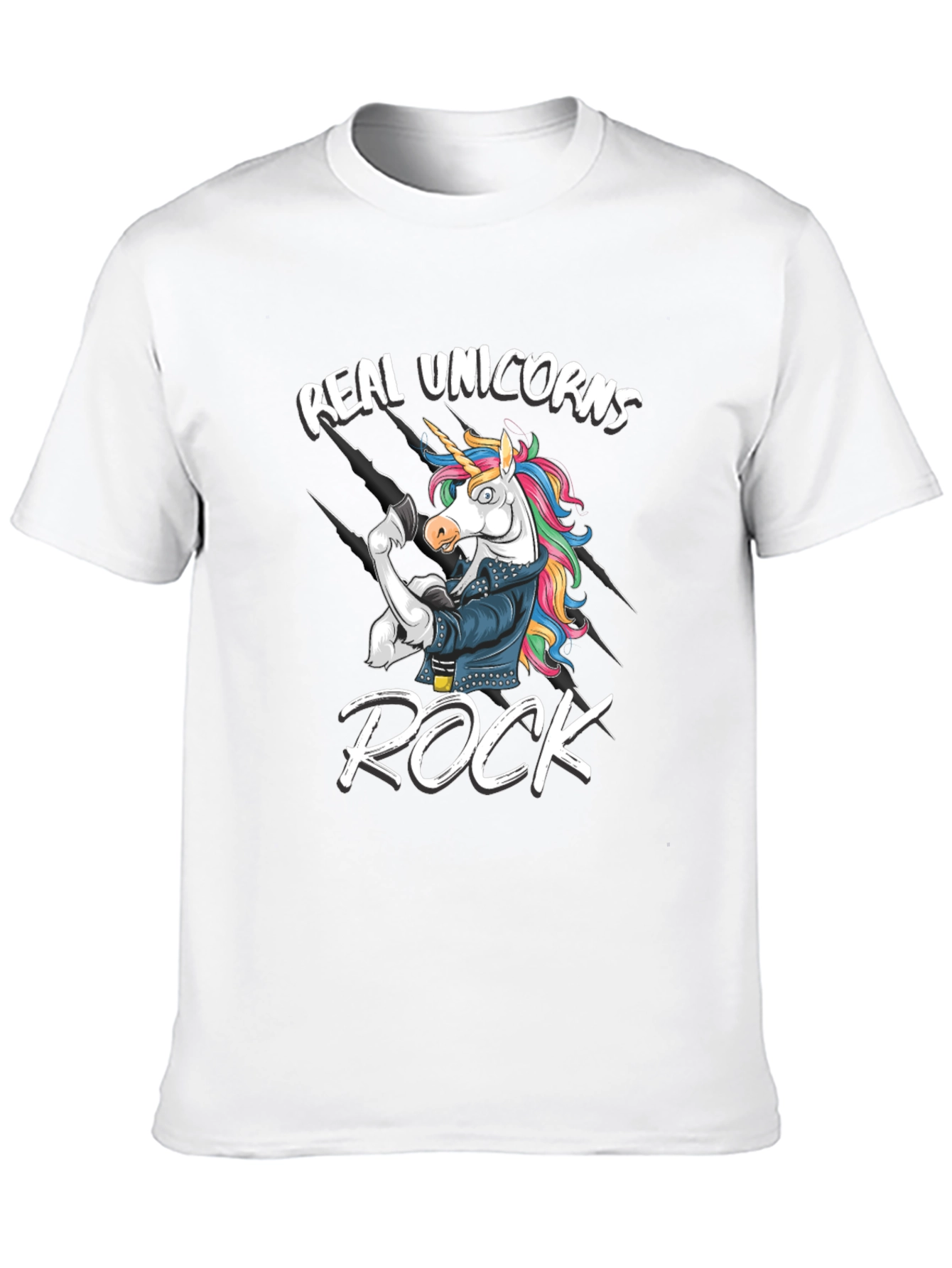 Real Unicorns Rock T-Shirt - Black