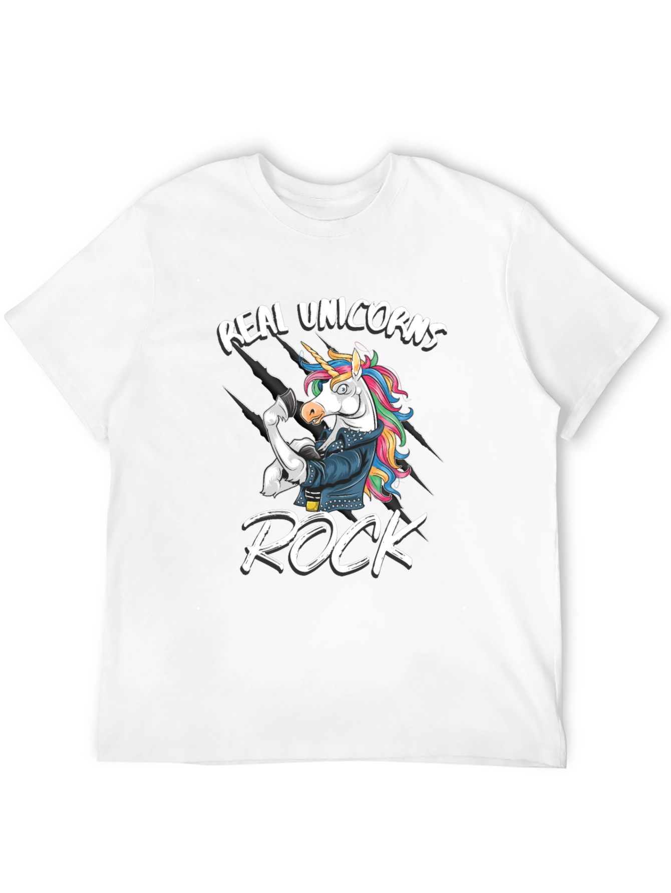 Real Unicorns Rock T-Shirt - Black