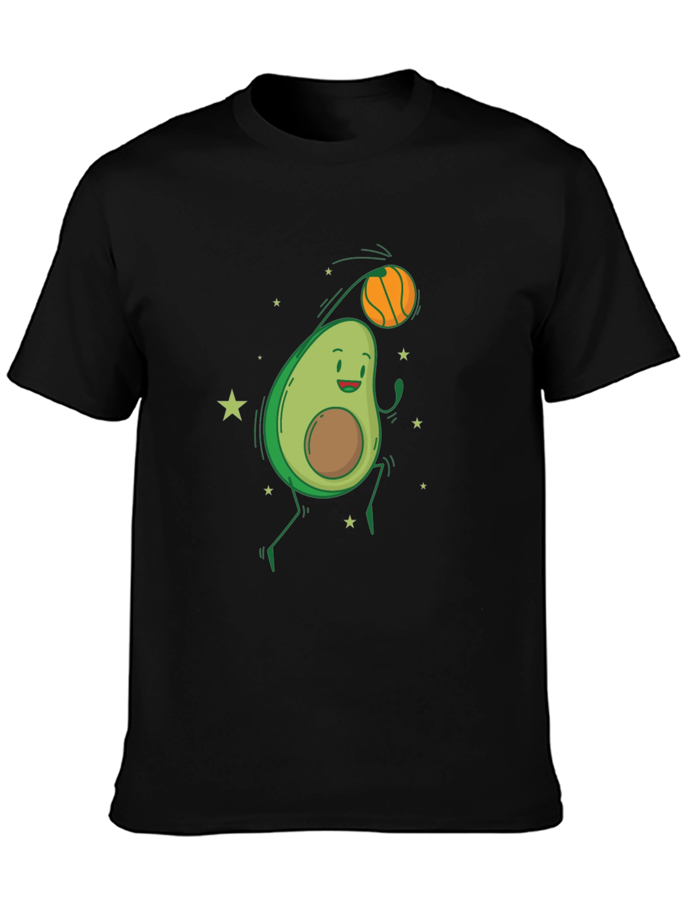 Avocado Basketball Graphic Tee