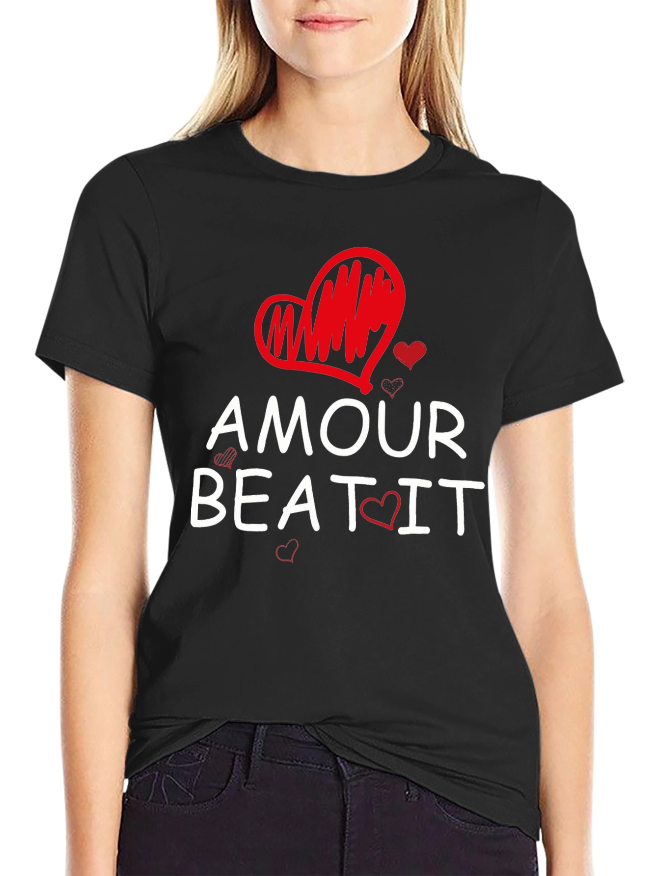 Amour Beat It Graphic T-Shirt