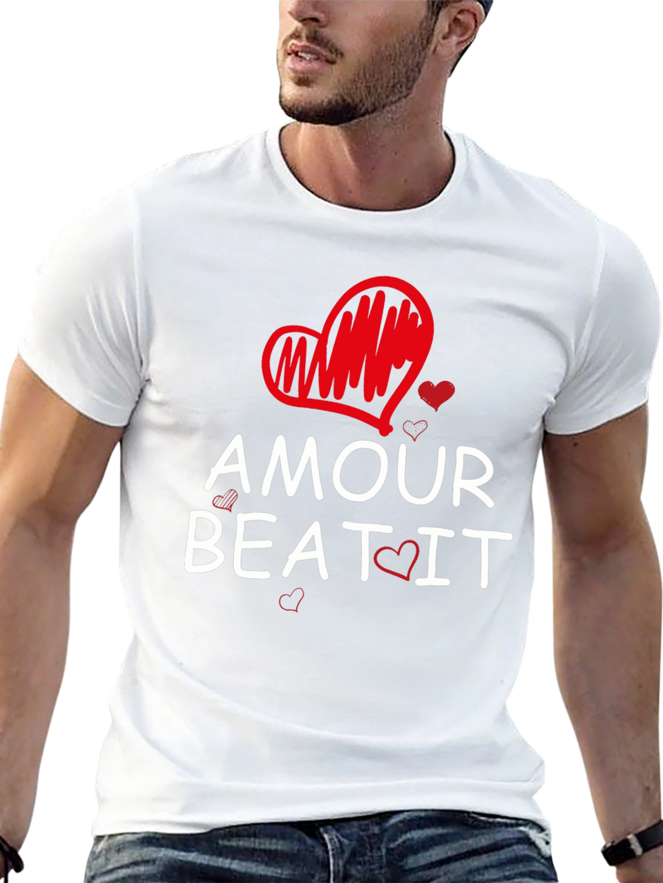 Amour Beat It Graphic T-Shirt
