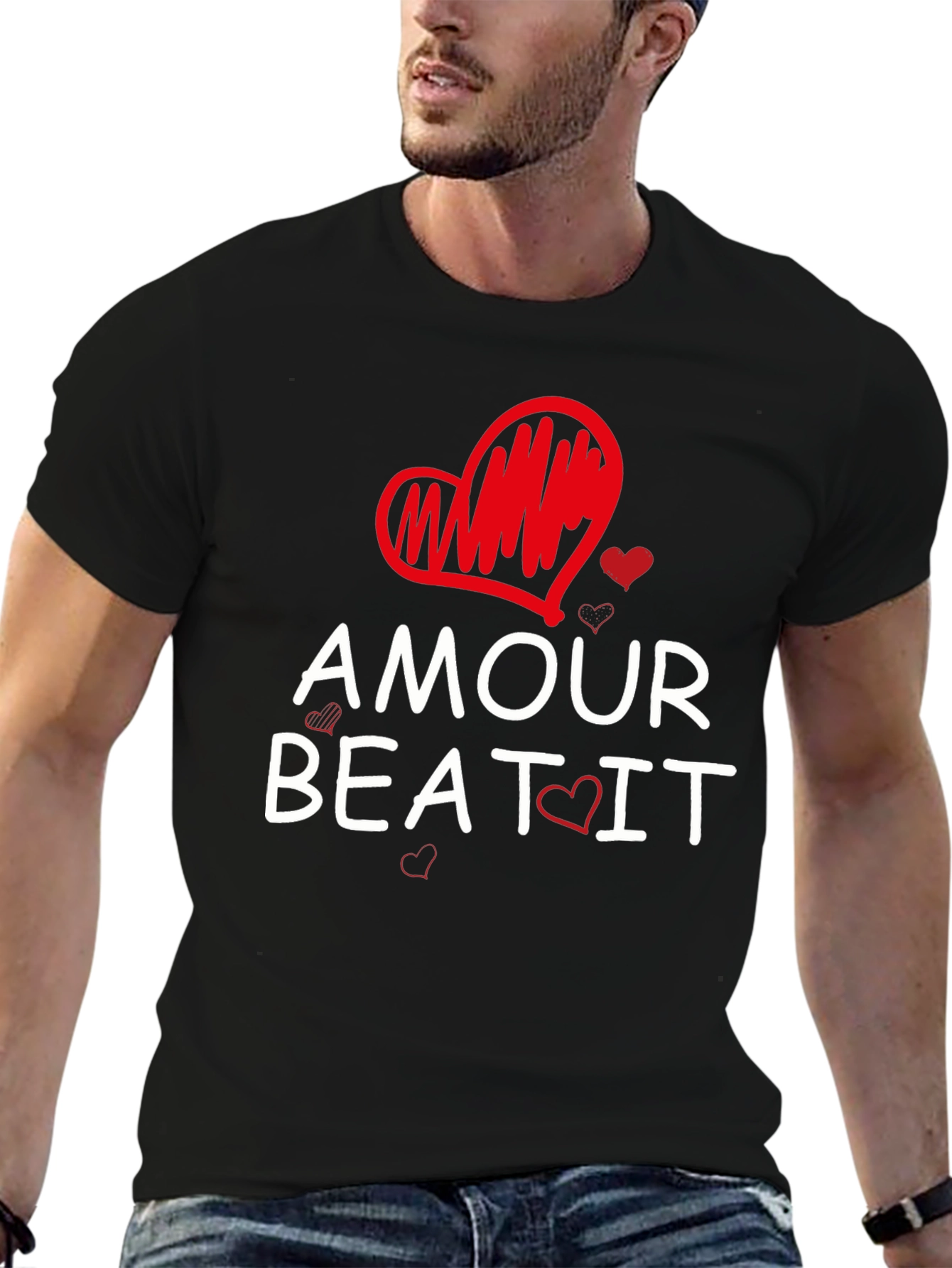 Amour Beat It Graphic T-Shirt