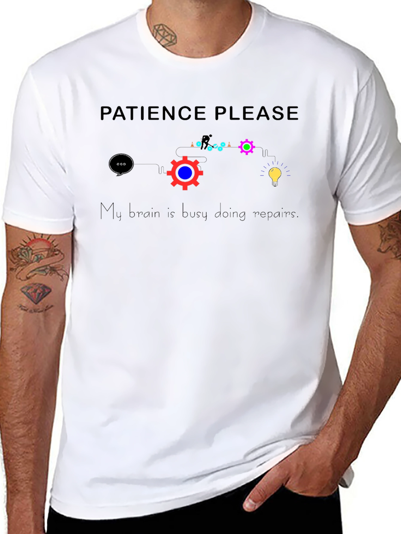 Patience Please Brain Repair T-Shirt