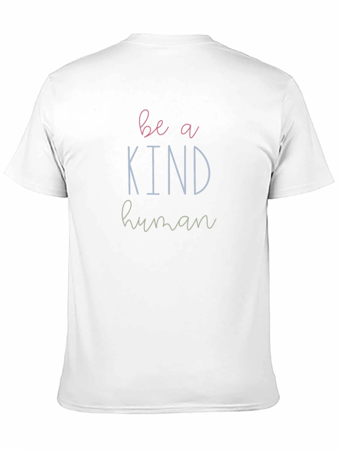 Be A Kind Human Black Graphic T-Shirt