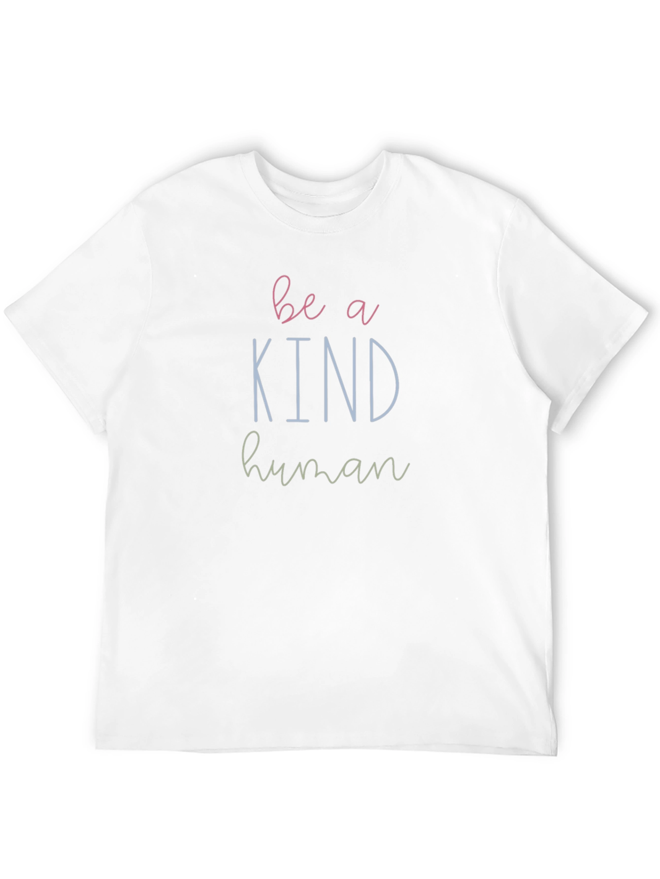 Be A Kind Human Black Graphic T-Shirt