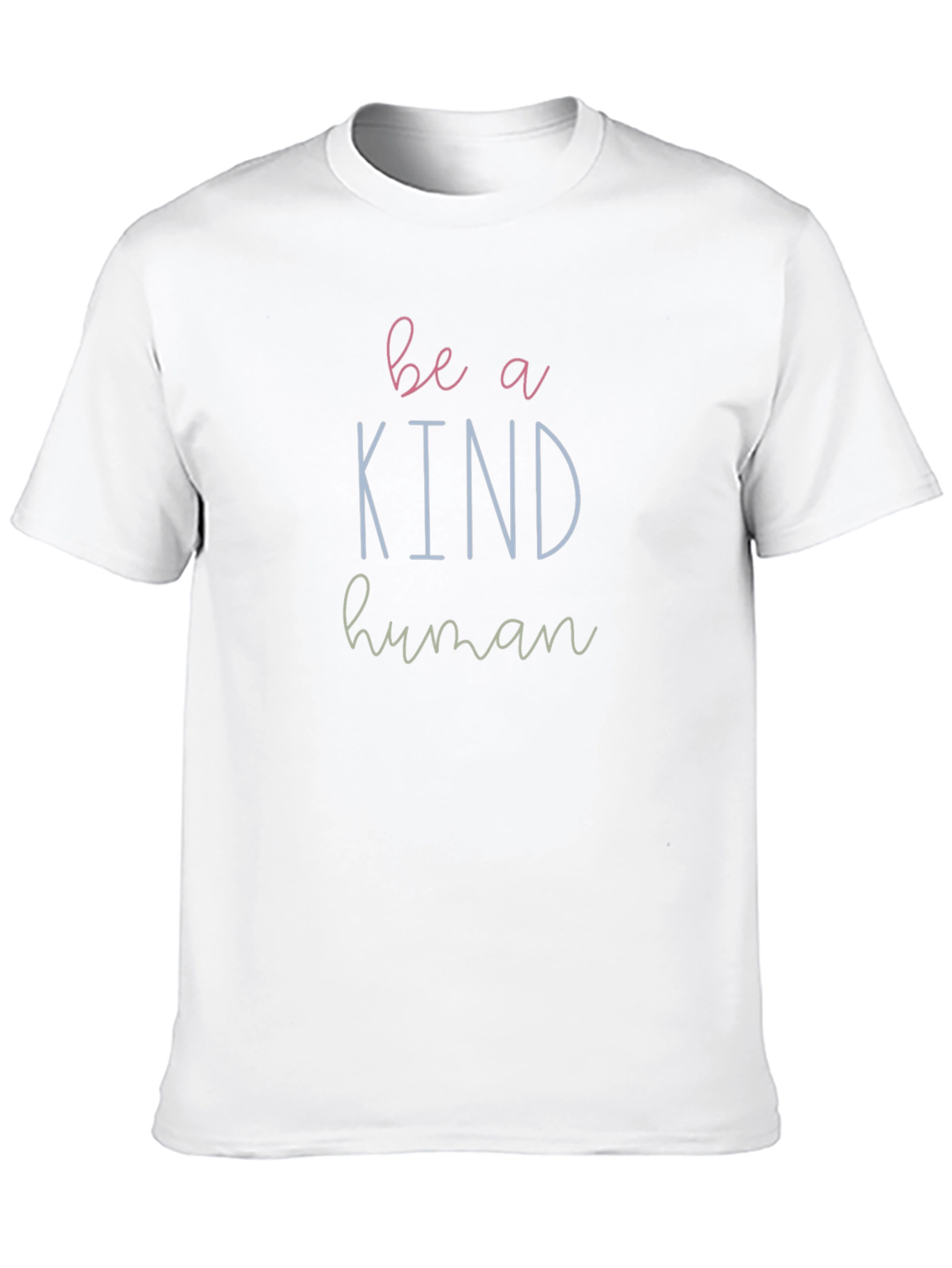 Be A Kind Human Black Graphic T-Shirt